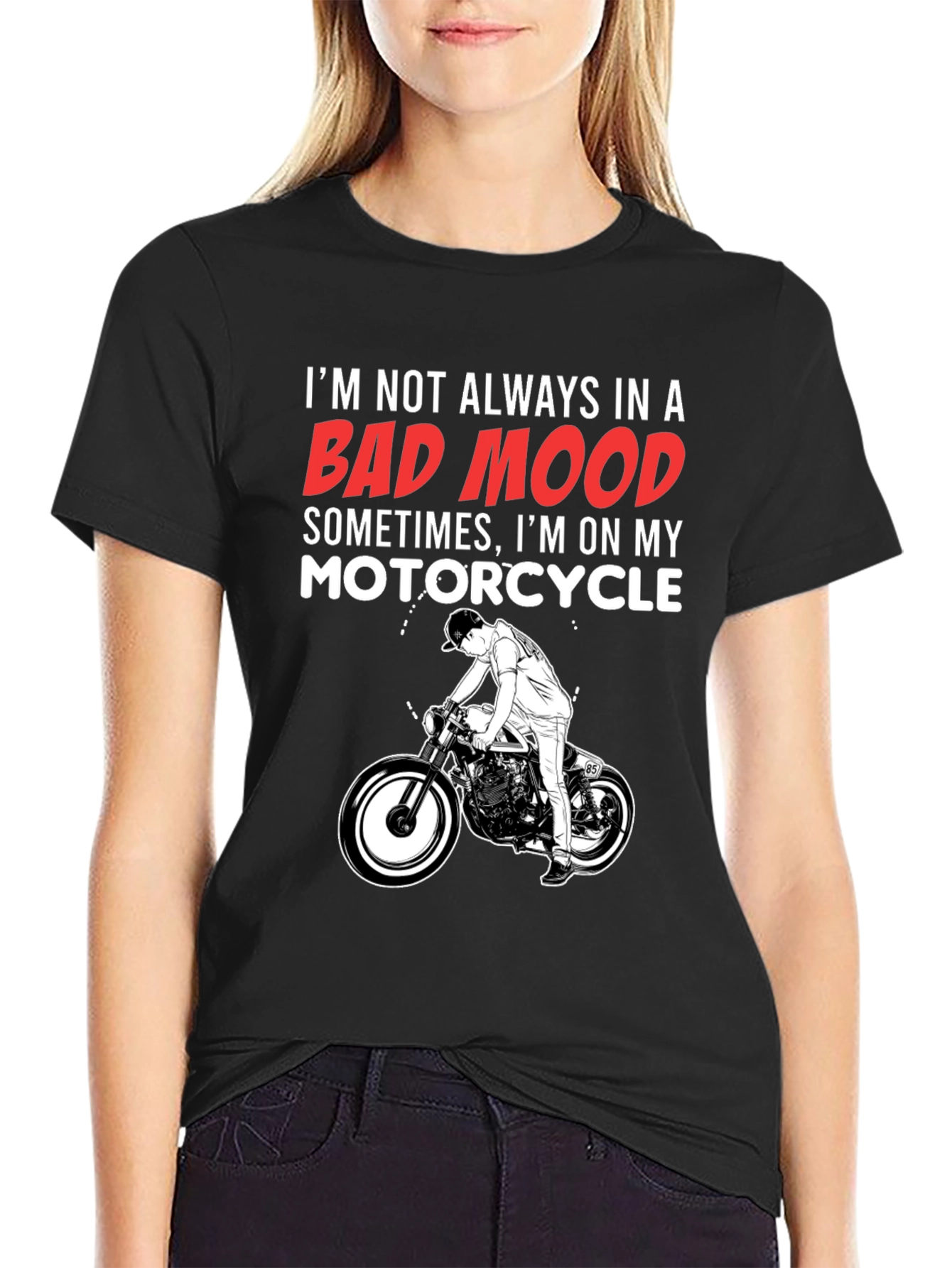 Bad Mood Motorcycle T-Shirt