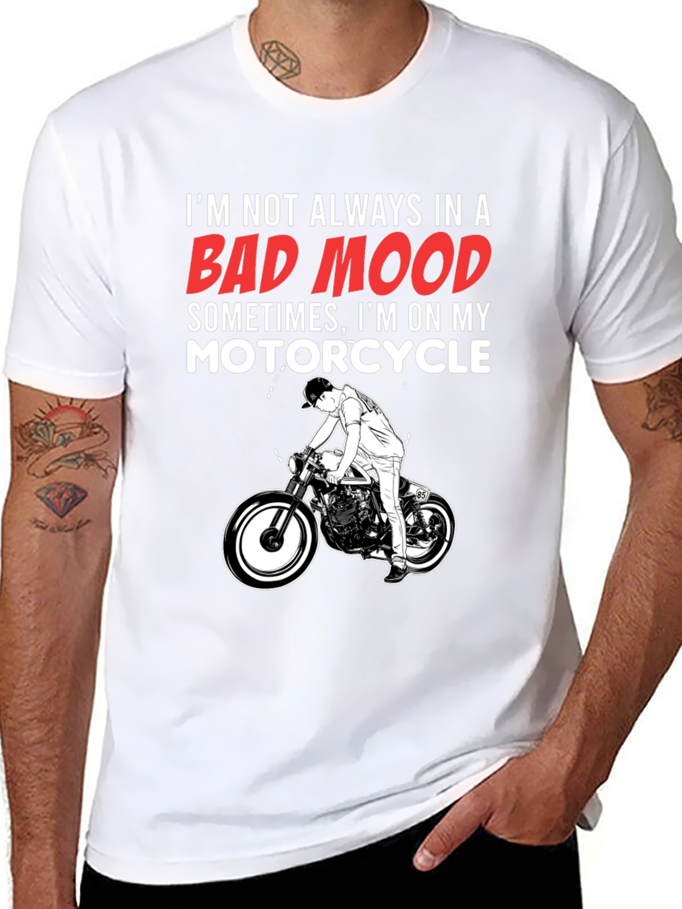 Bad Mood Motorcycle T-Shirt