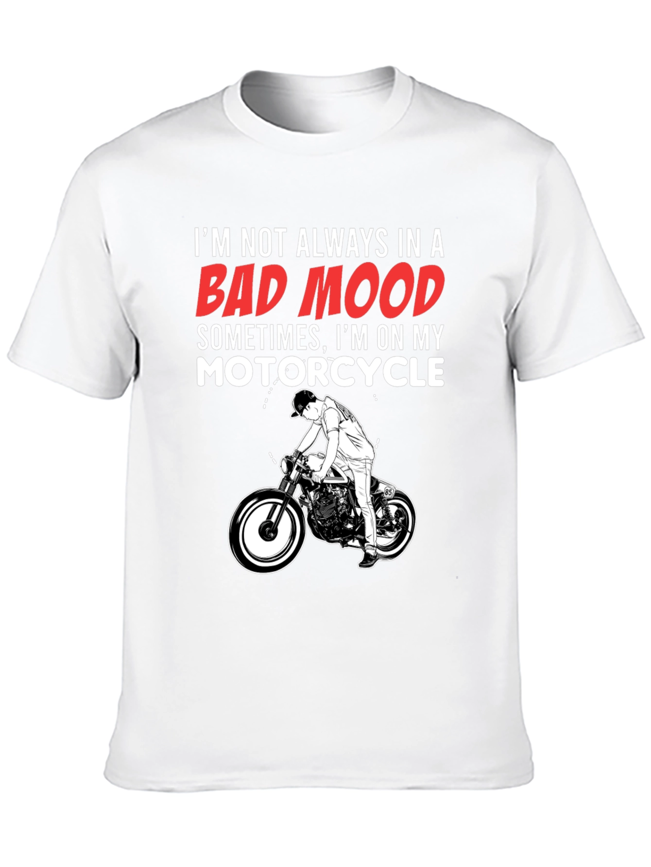 Bad Mood Motorcycle T-Shirt