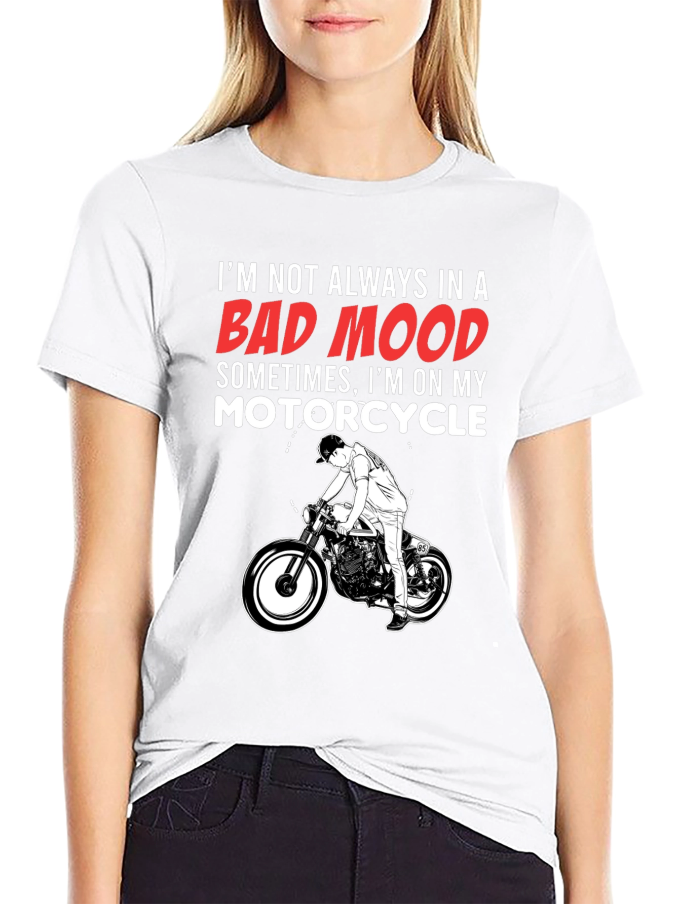 Bad Mood Motorcycle T-Shirt