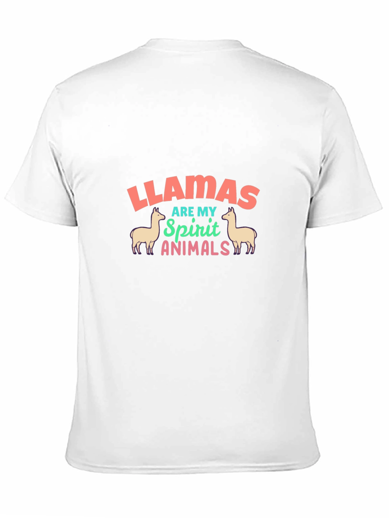 Llamas Are My Spirit Animals T-Shirt
