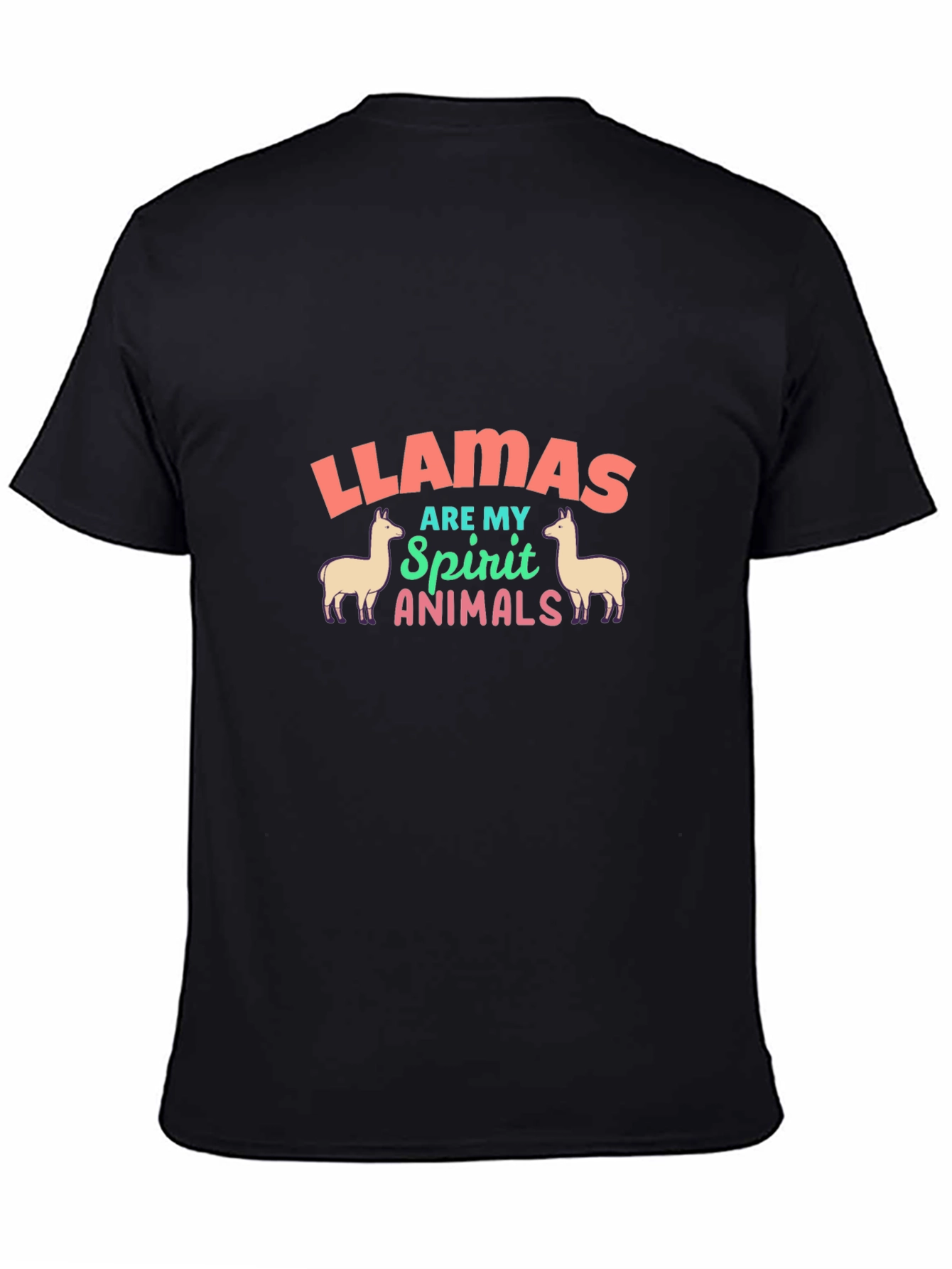 Llamas Are My Spirit Animals T-Shirt