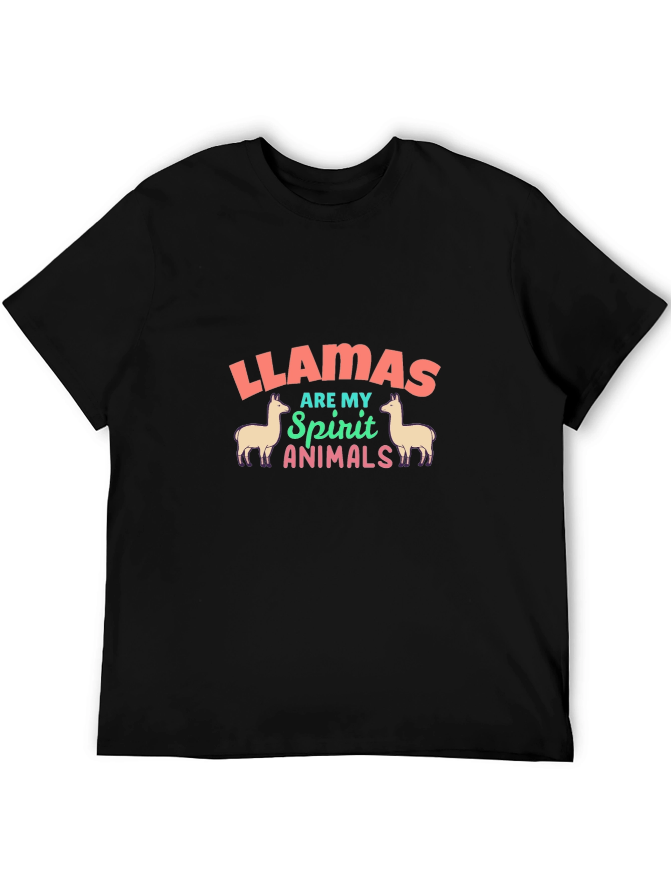 Llamas Are My Spirit Animals T-Shirt