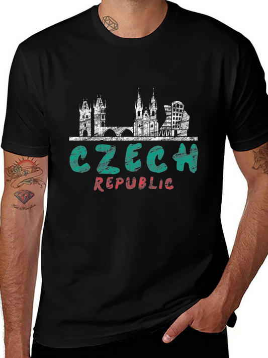 Czech Republic T-Shirt Souvenir Tee
