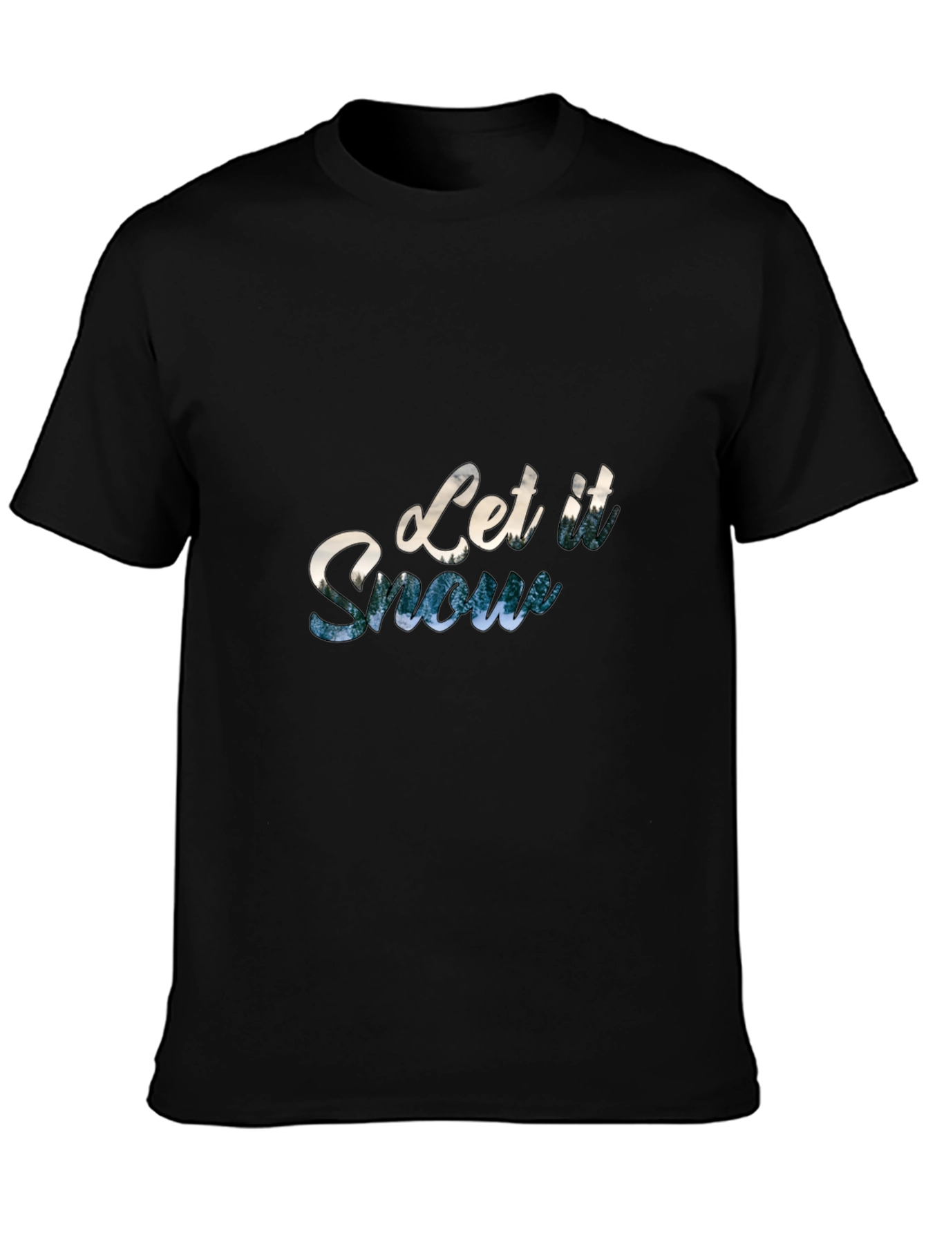 Let it Snow Graphic Tee - Winter Holiday T-Shirt