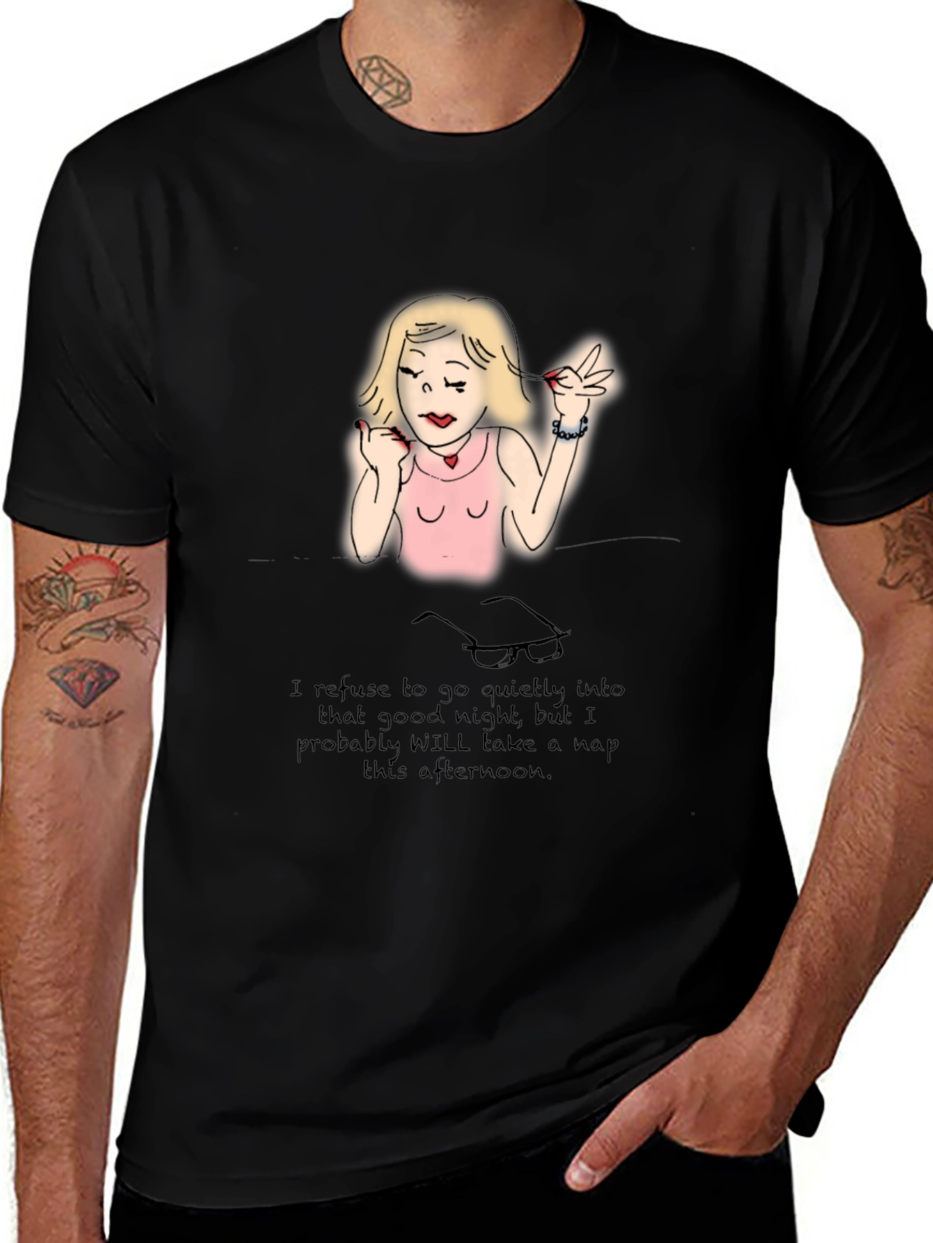 Funny Nap This Afternoon Graphic T-Shirt