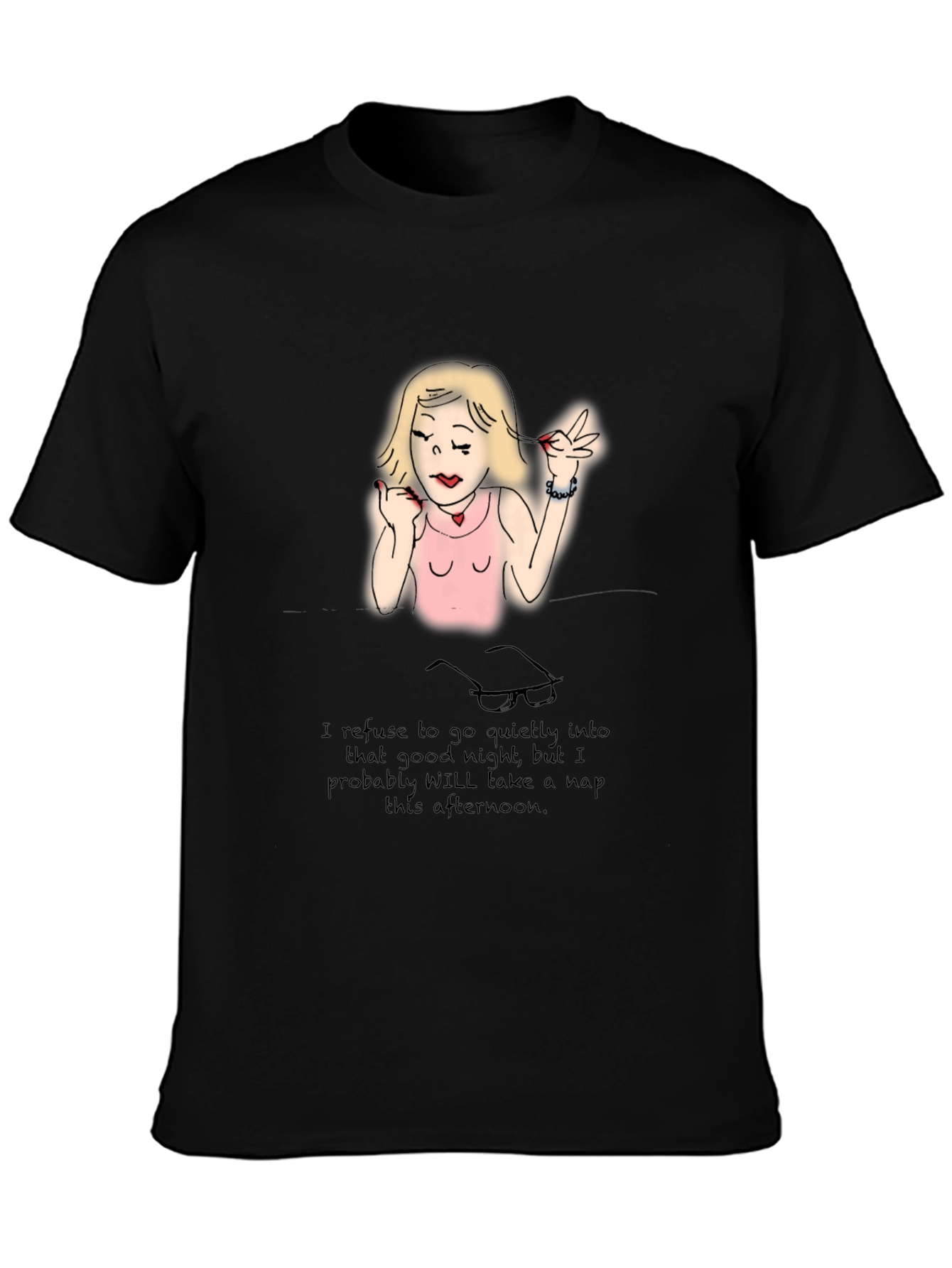 Funny Nap This Afternoon Graphic T-Shirt