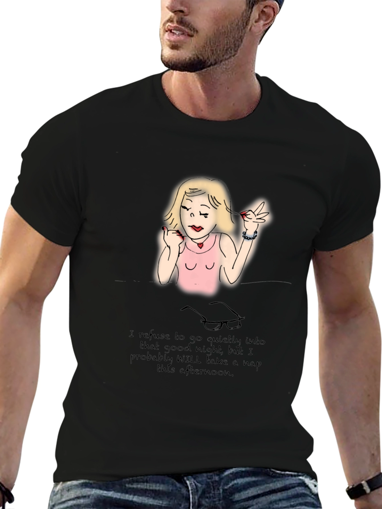 Funny Nap This Afternoon Graphic T-Shirt