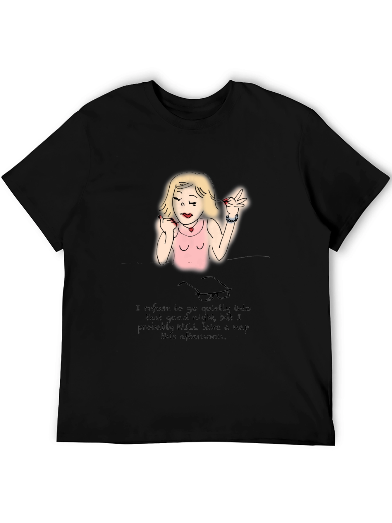 Funny Nap This Afternoon Graphic T-Shirt