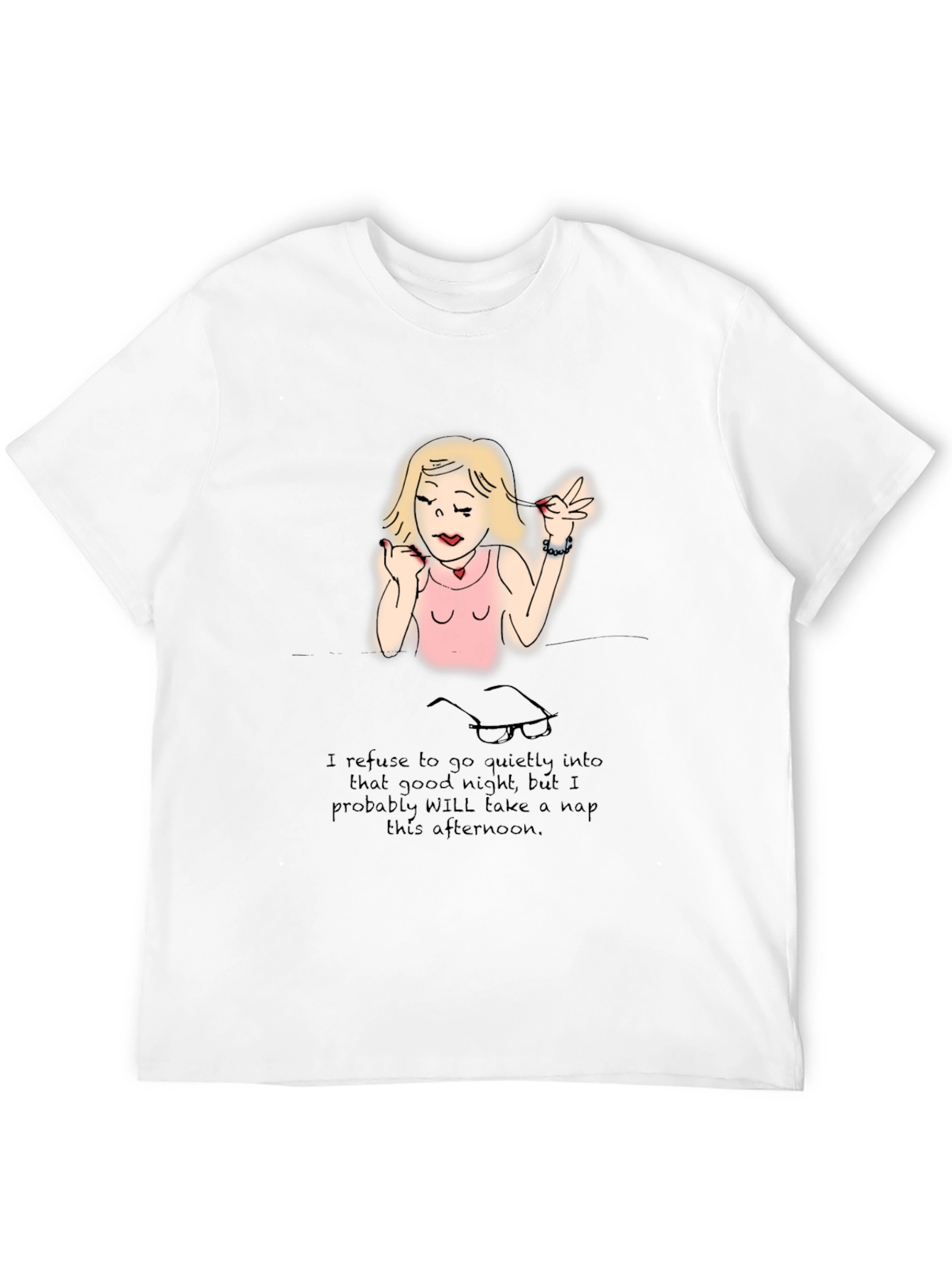 Funny Nap This Afternoon Graphic T-Shirt