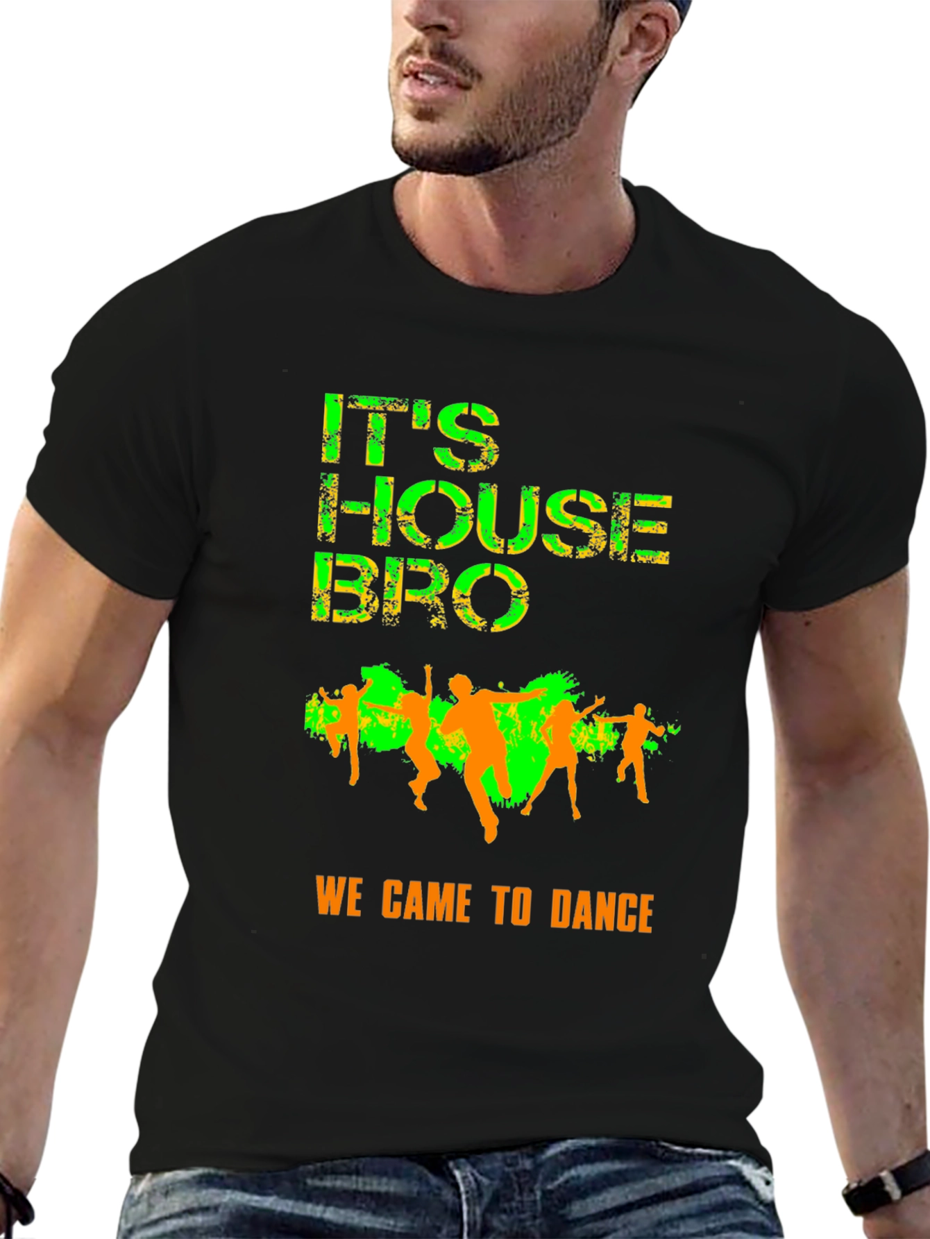 Its House Bro T-Shirt - Dance Party Apparel