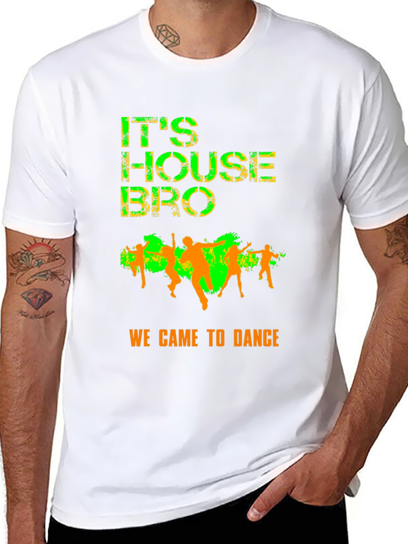 Its House Bro T-Shirt - Dance Party Apparel