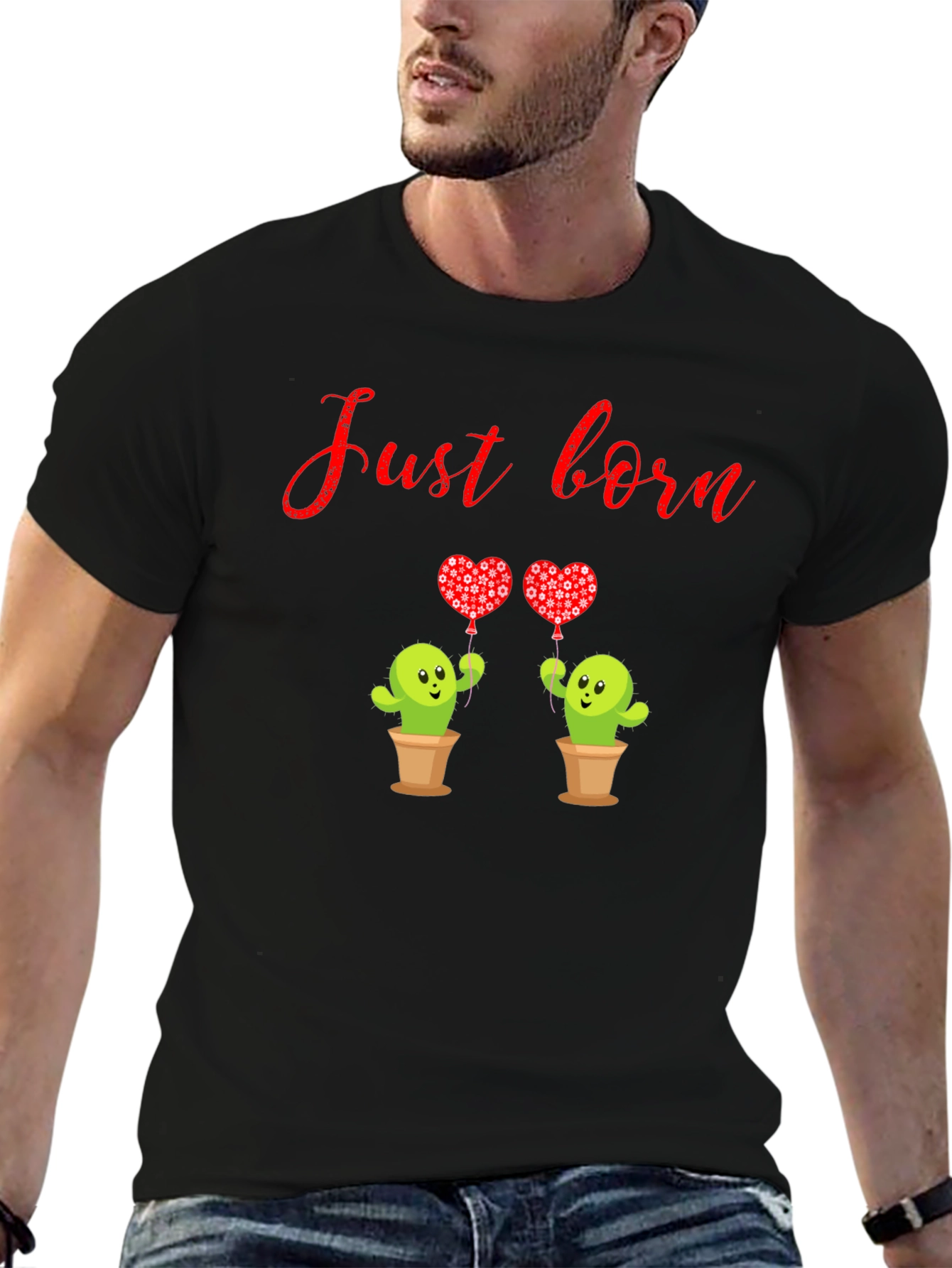 Just Born Cactus T-Shirt