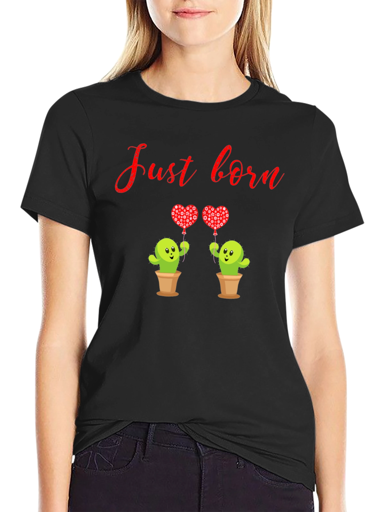 Just Born Cactus T-Shirt