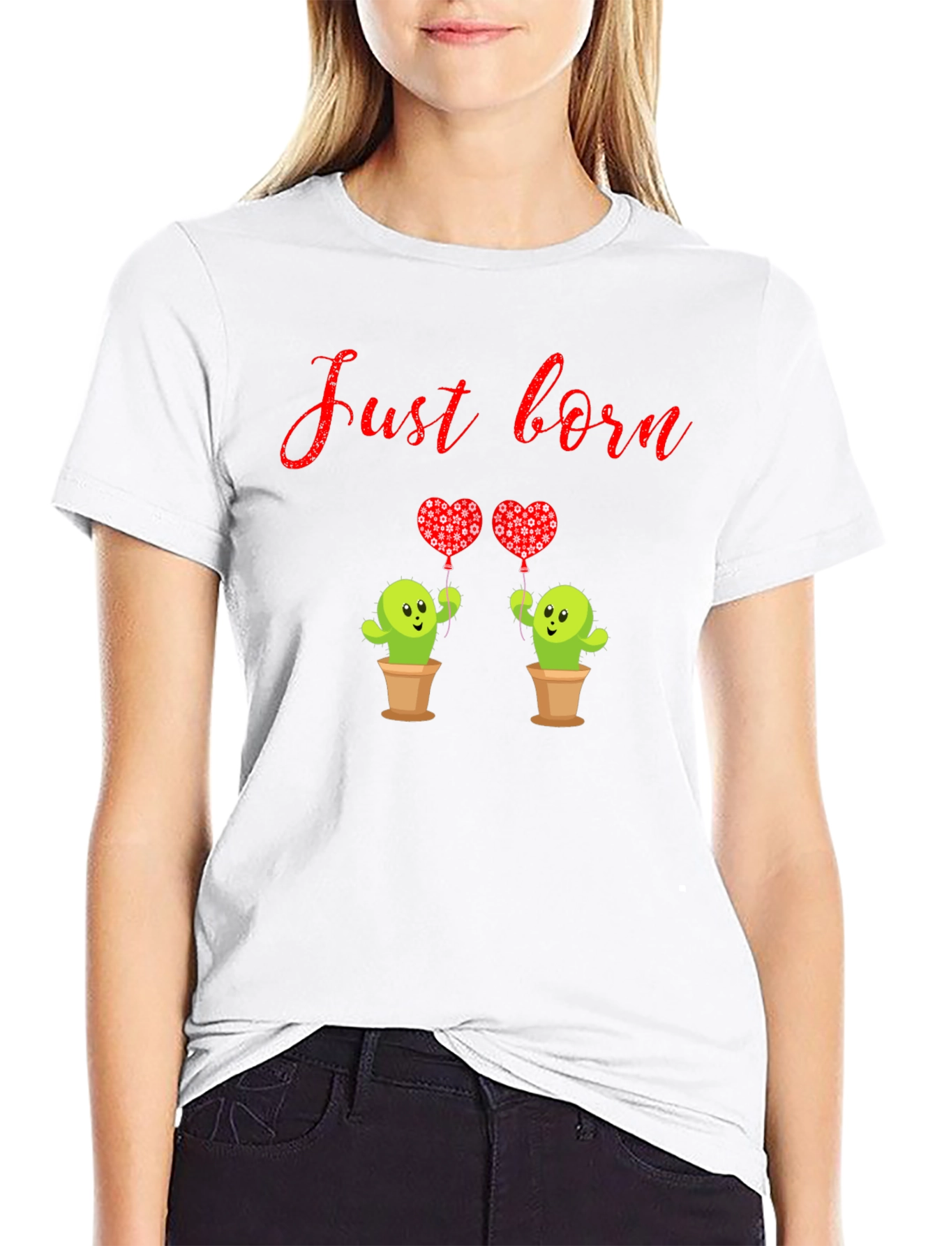 Just Born Cactus T-Shirt