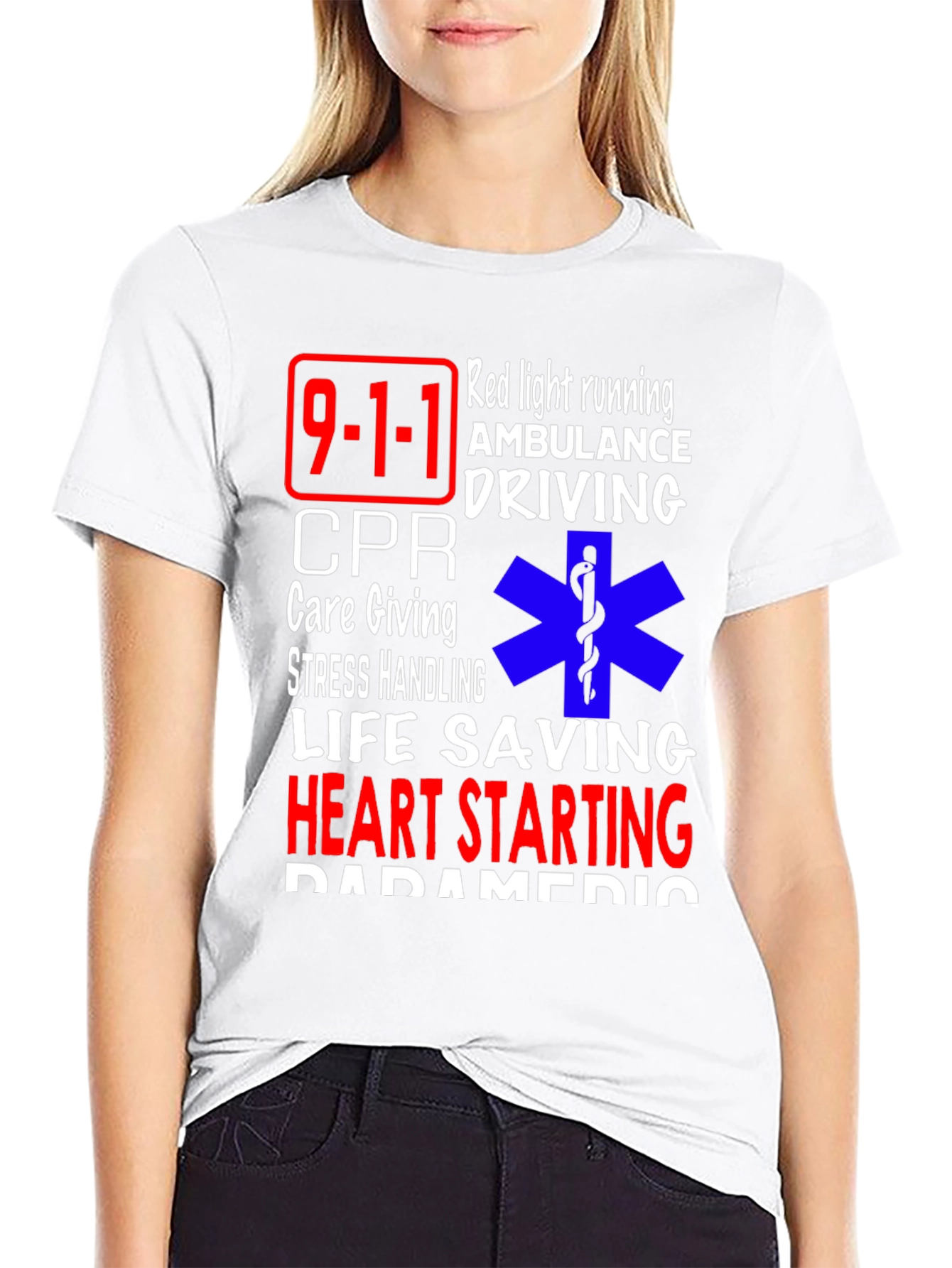 Paramedic Life Saving T-Shirt - Emergency Responder Apparel