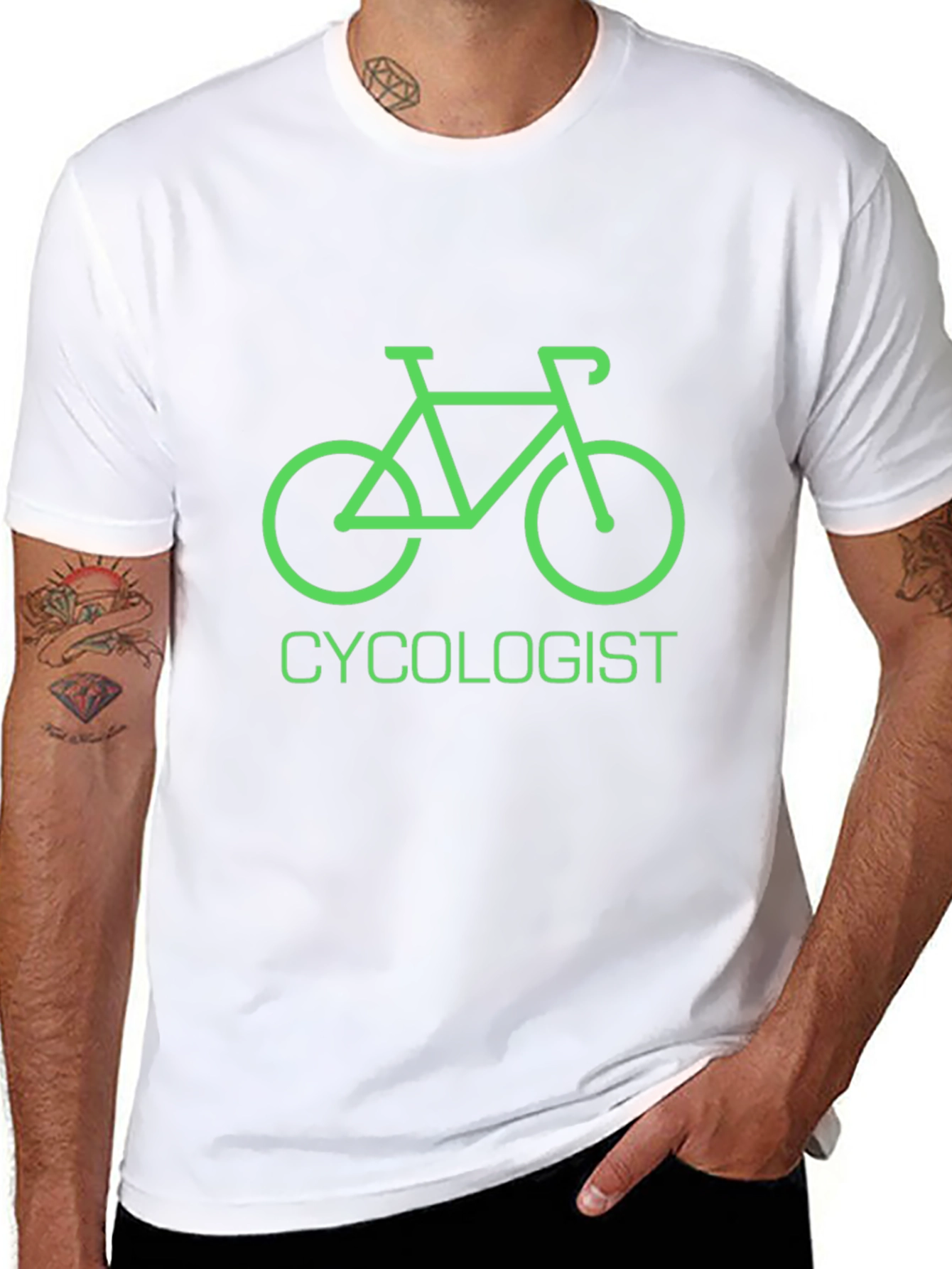 Cyclologist Graphic T-Shirt - Bicycle Lover Tee