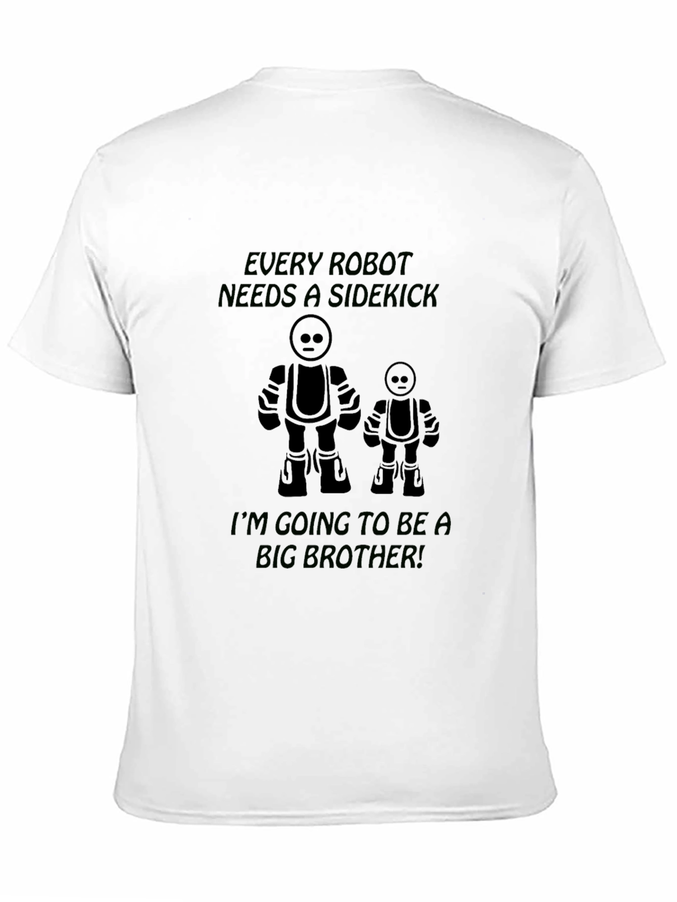 Big Brother Robot T-Shirt: Future Sidekick Tee