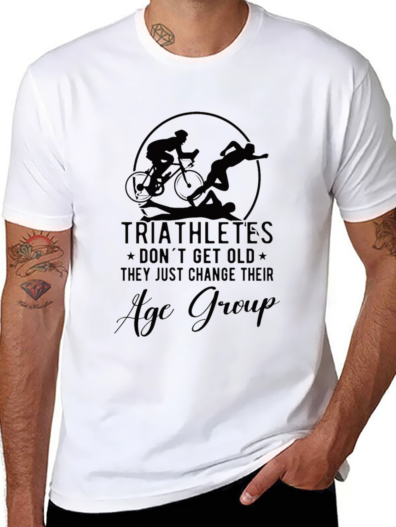 Triathlete Age Group T-Shirt