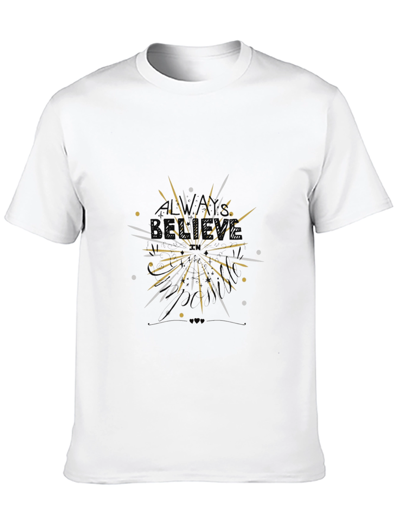 Celebration Graphic Tee - Black Cotton