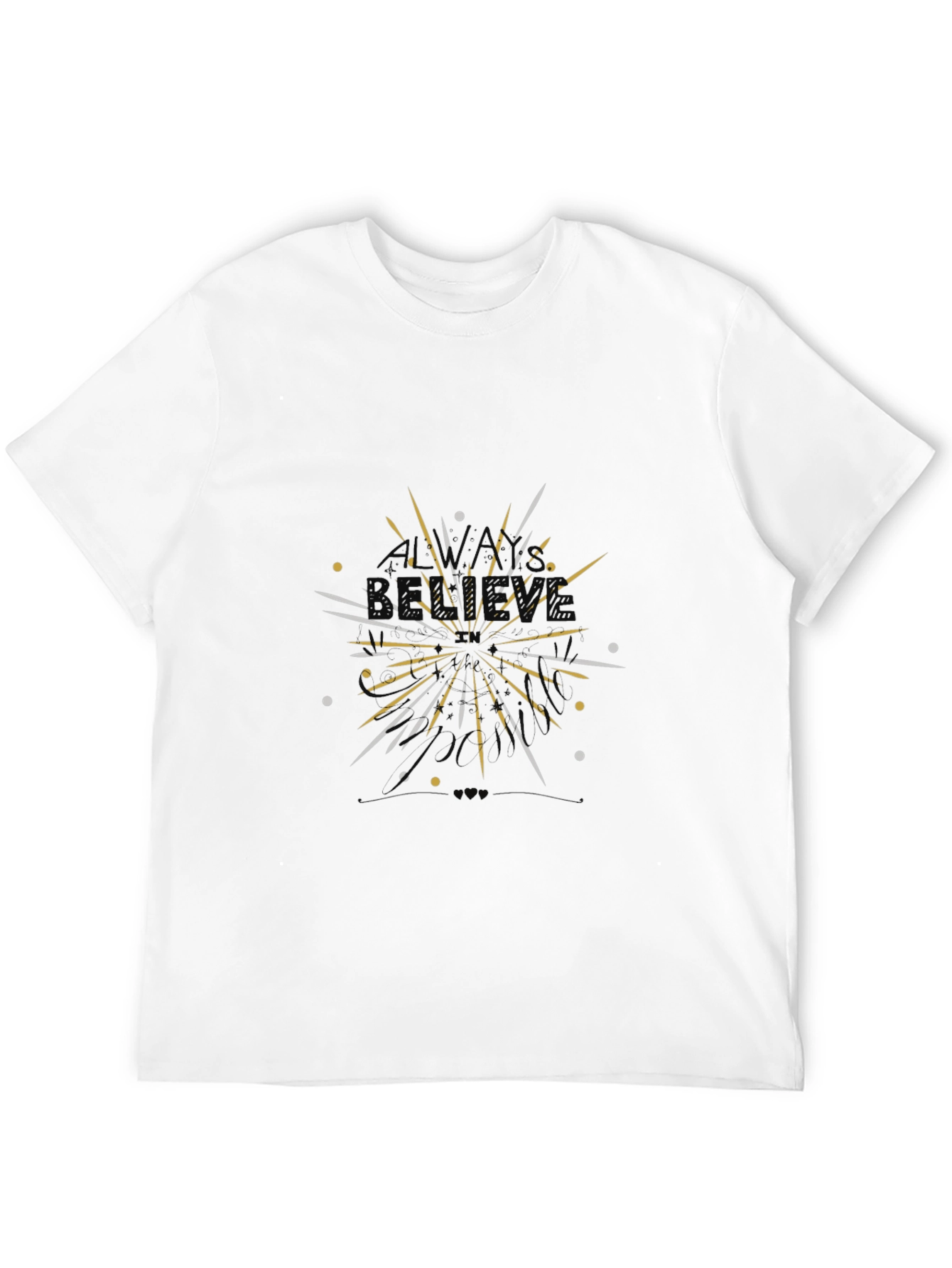Celebration Graphic Tee - Black Cotton