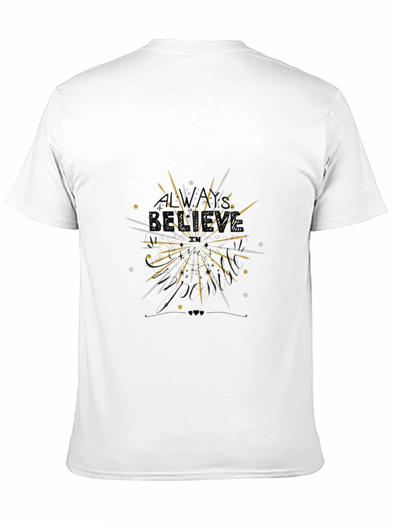 Celebration Graphic Tee - Black Cotton