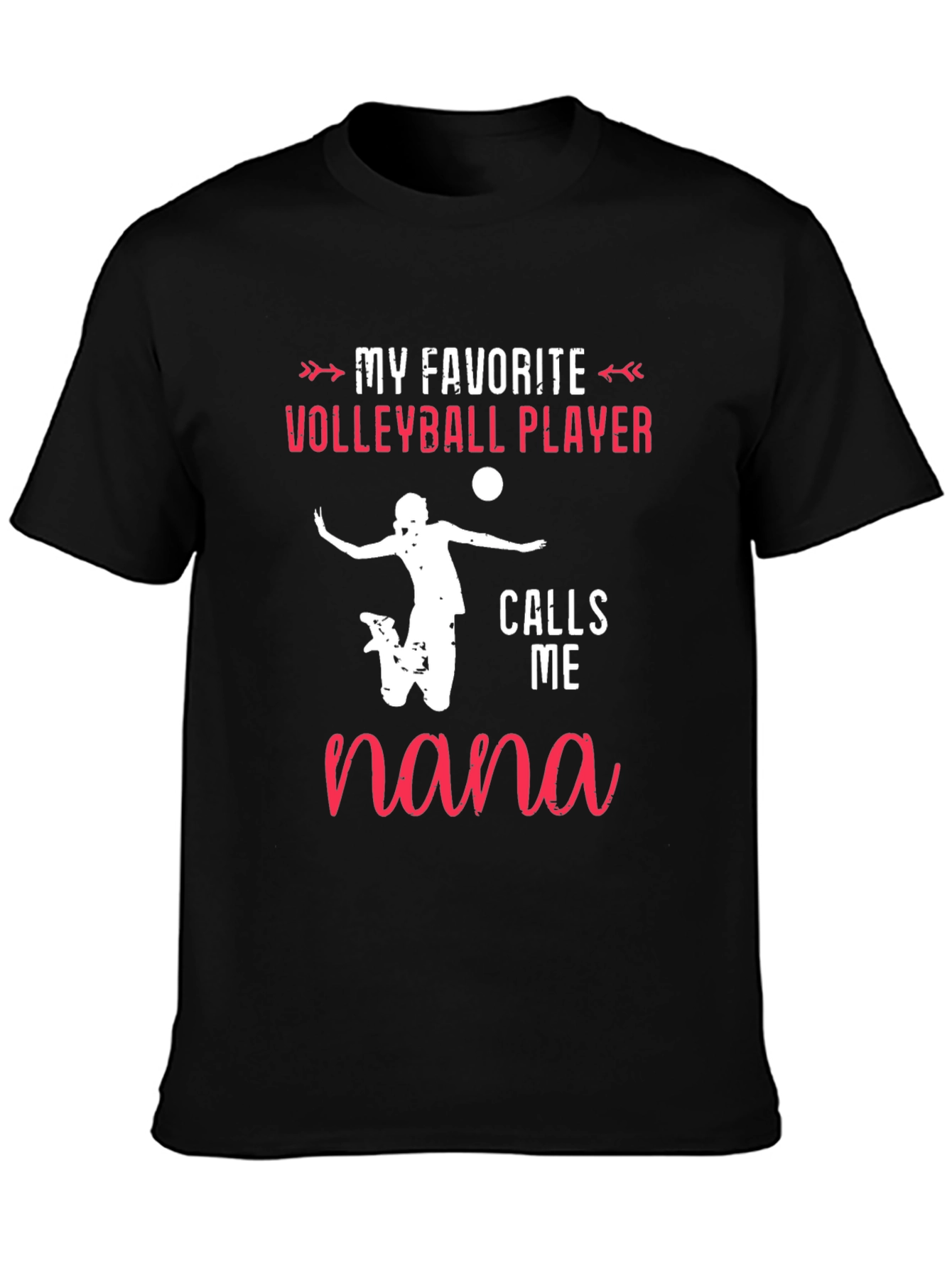 Volleyball Nana T-Shirt: My Favorite Player