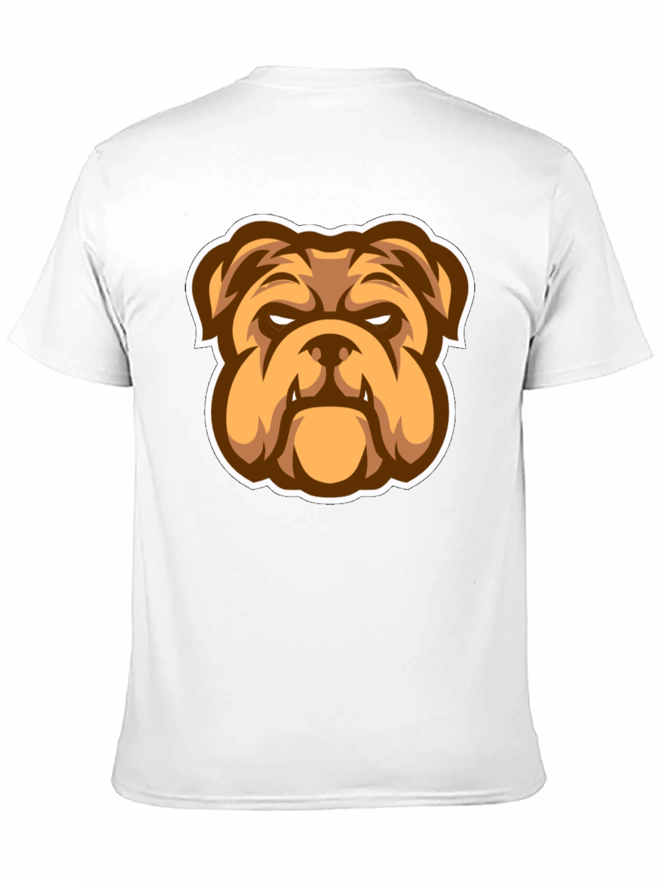 Bulldog Graphic Black T-Shirt - Stylish Mens Tee