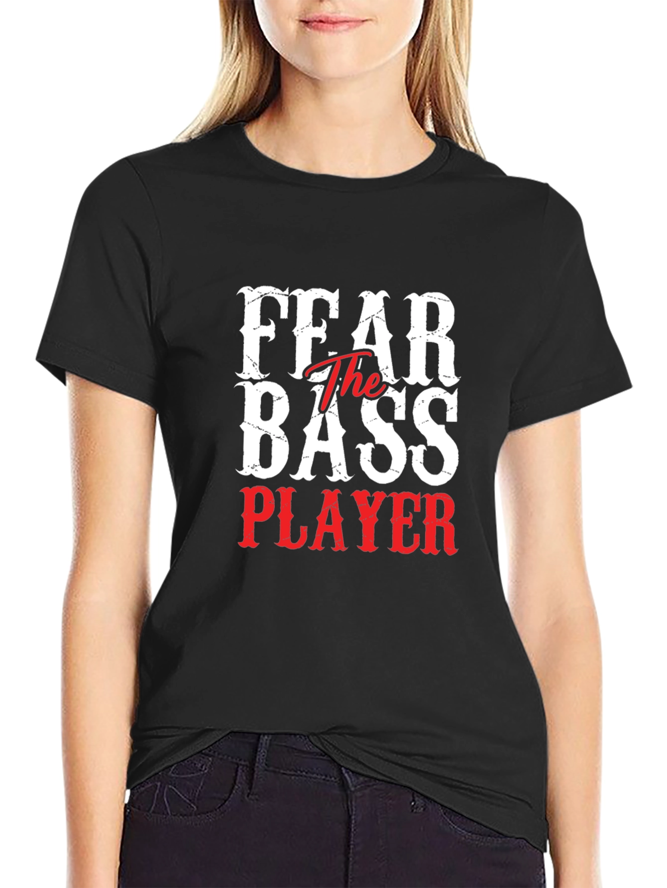 Fear The Bass Player Graphic T-Shirt