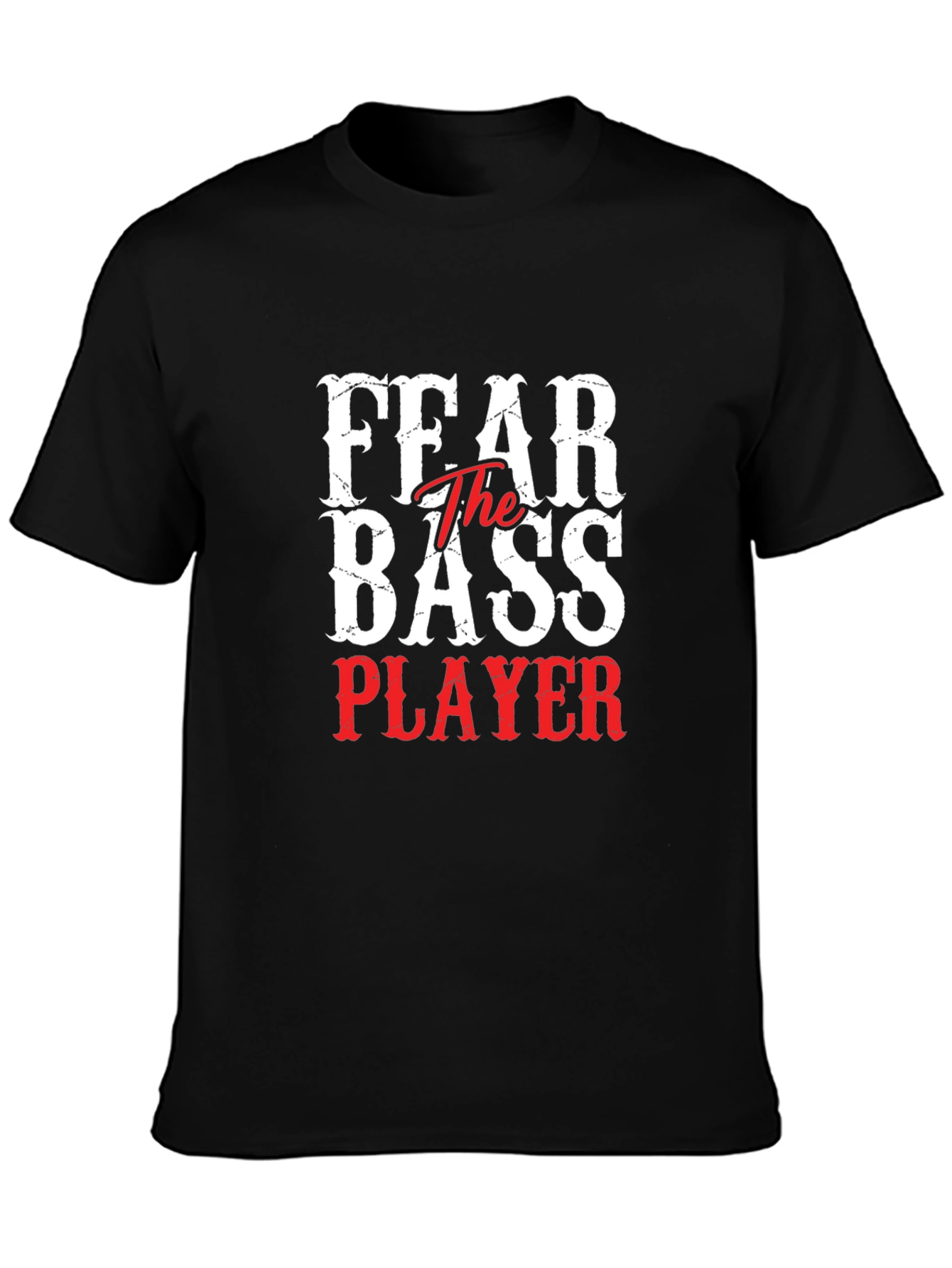 Fear The Bass Player Graphic T-Shirt