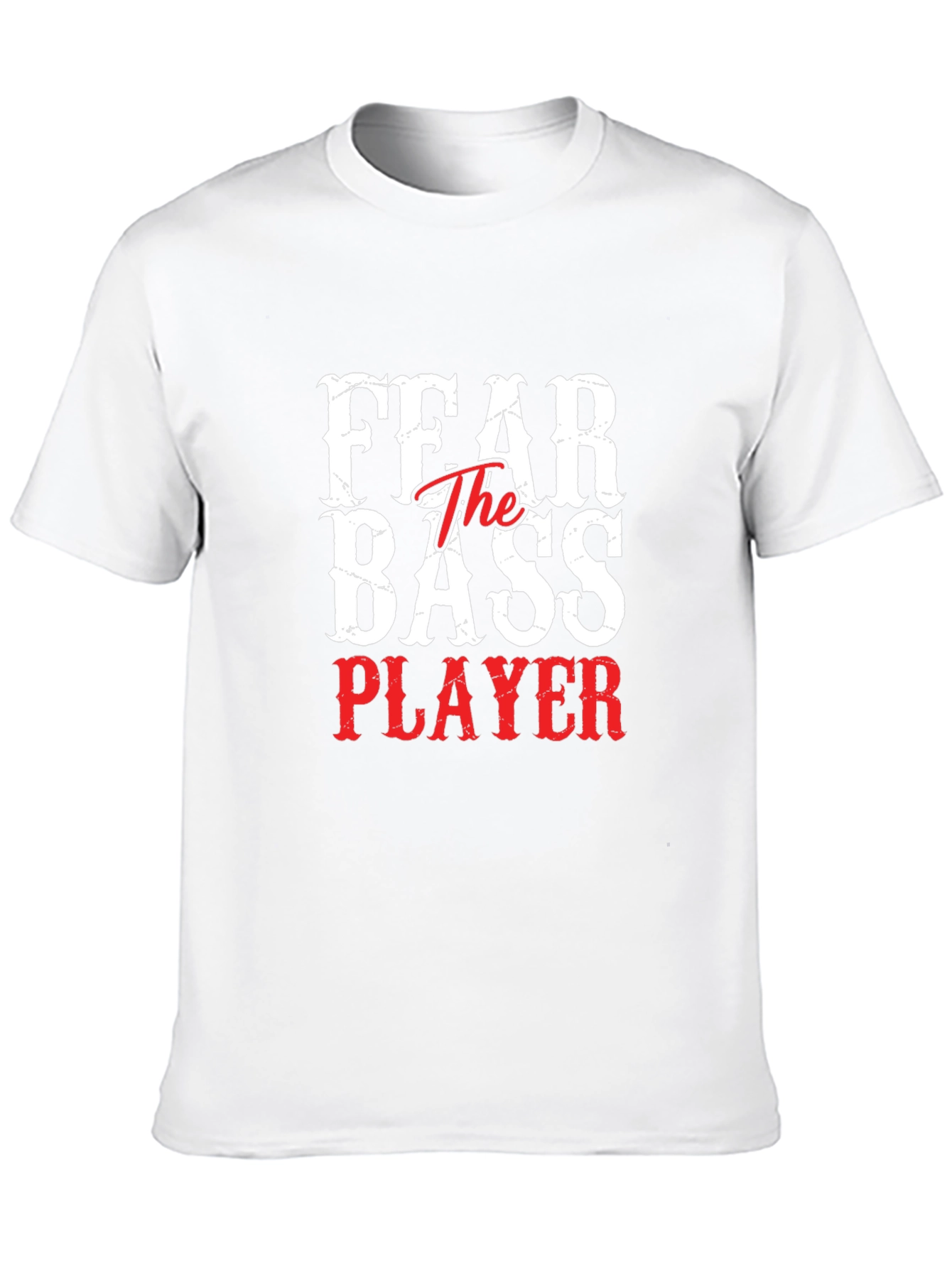 Fear The Bass Player Graphic T-Shirt