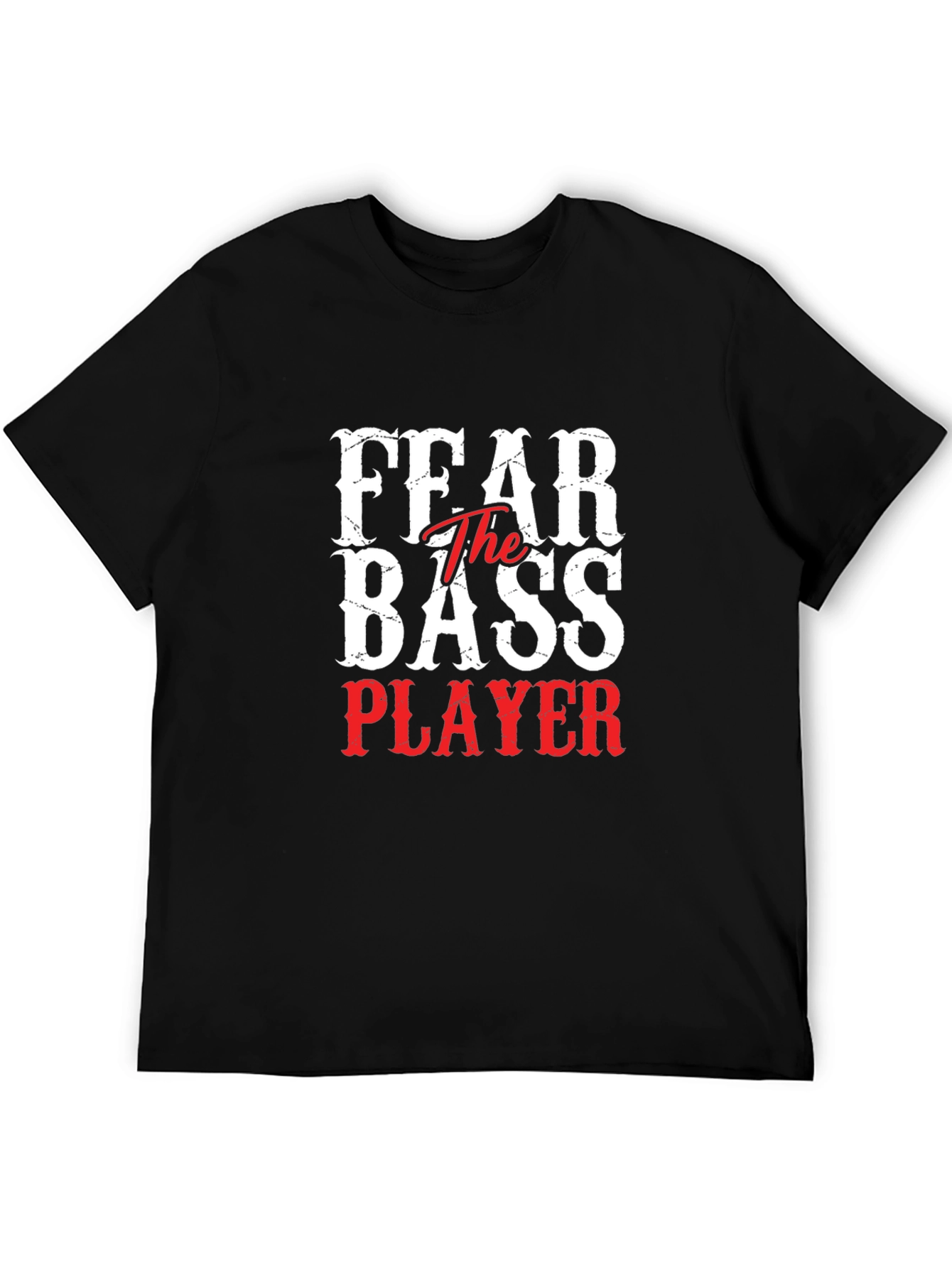 Fear The Bass Player Graphic T-Shirt