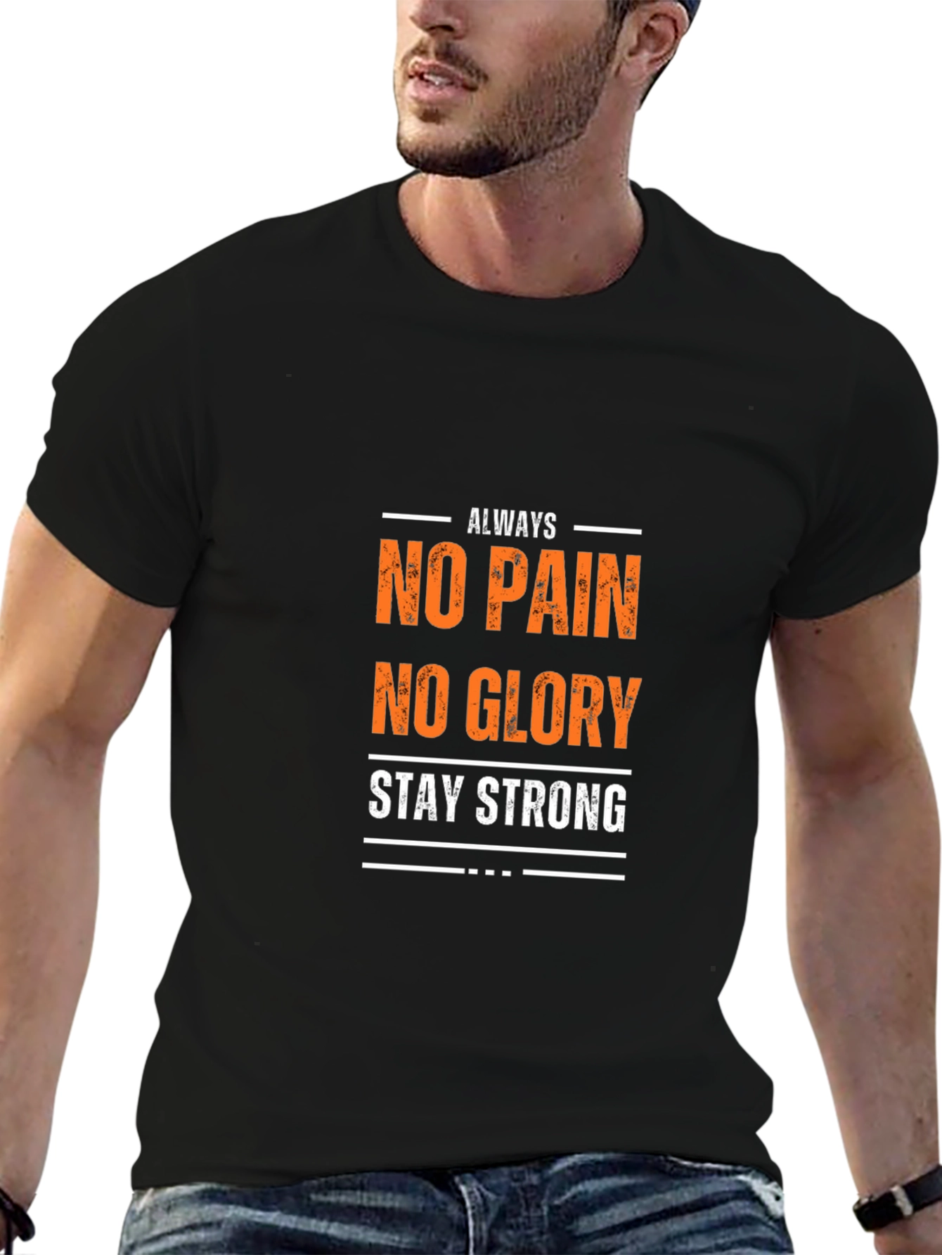 No Pain No Glory Graphic T-Shirt