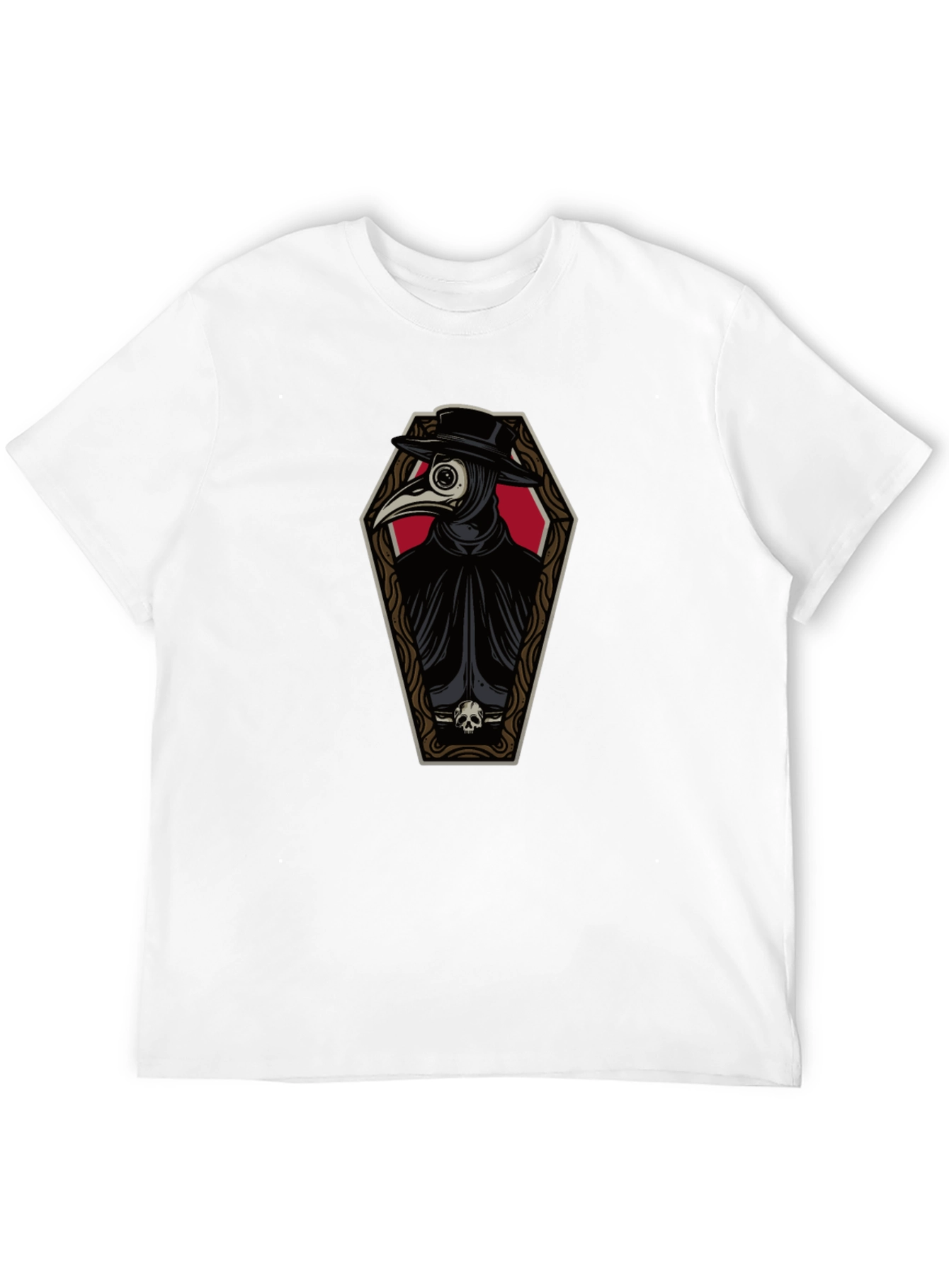 Plague Doctor Coffin T-Shirt