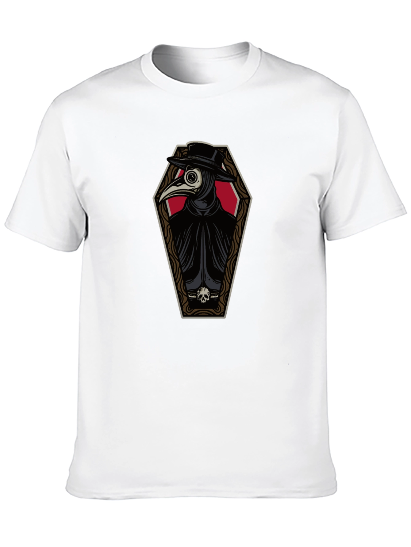 Plague Doctor Coffin T-Shirt