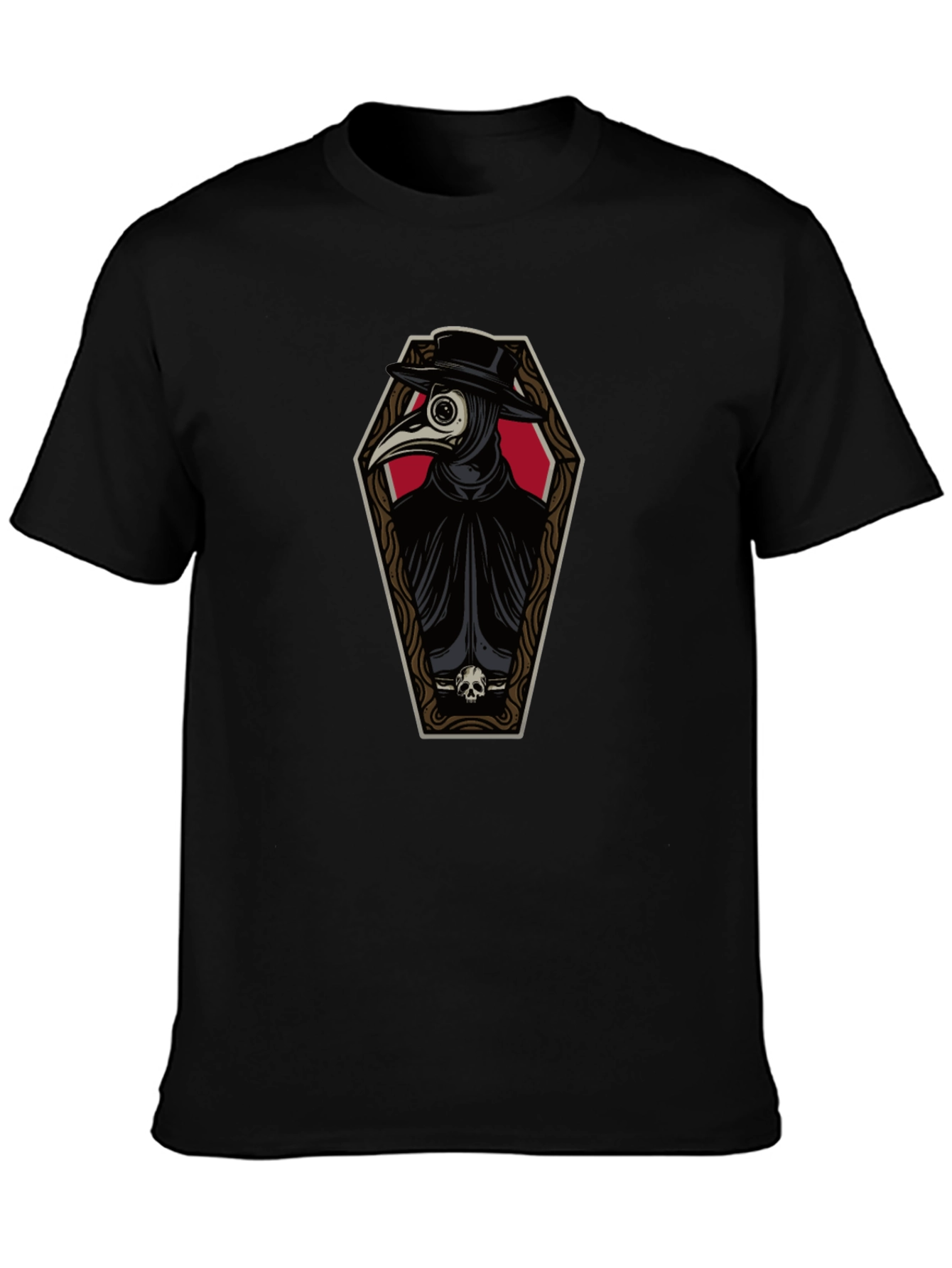 Plague Doctor Coffin T-Shirt