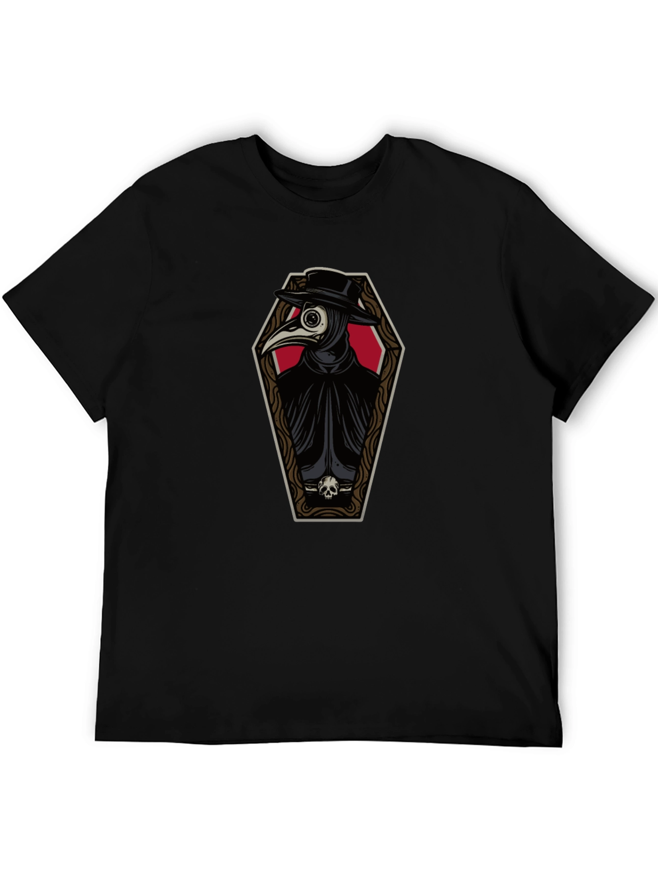 Plague Doctor Coffin T-Shirt
