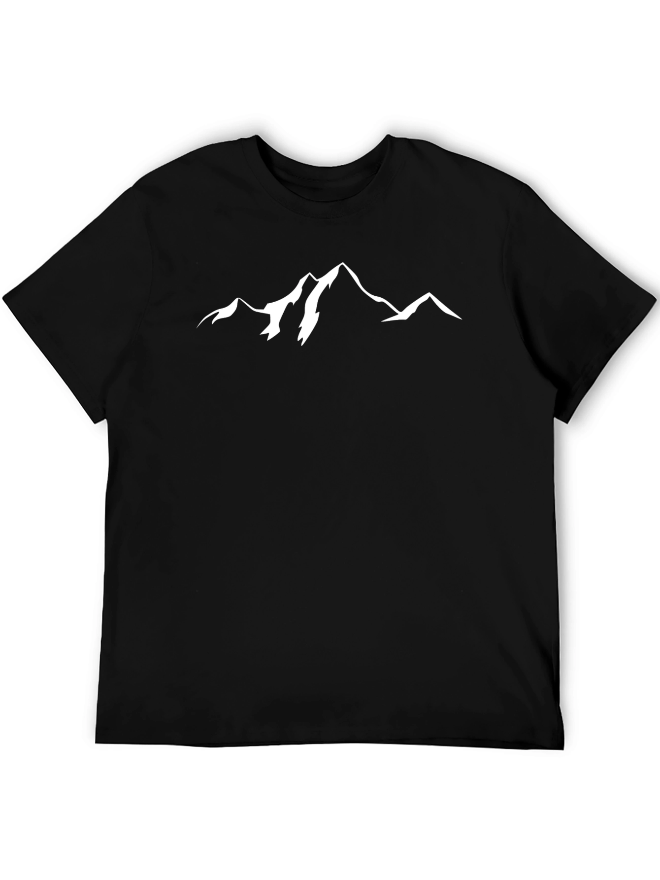 Mountain Graphic Mens Tee - Black