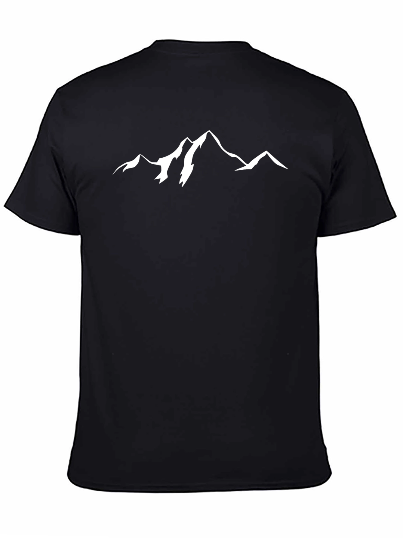 Mountain Graphic Mens Tee - Black
