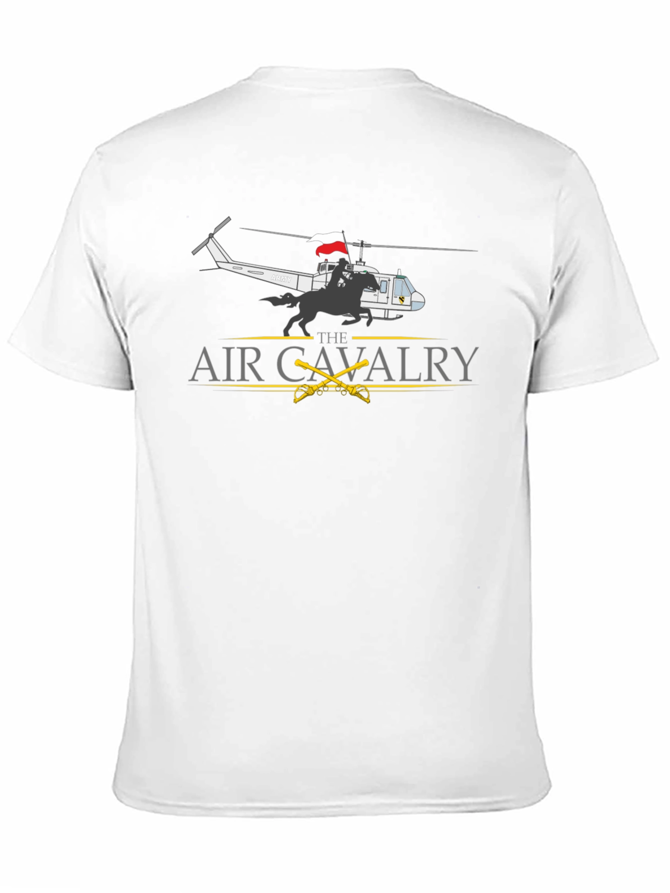 Air Cavalry T-Shirt - Helicopter Horseman Tee