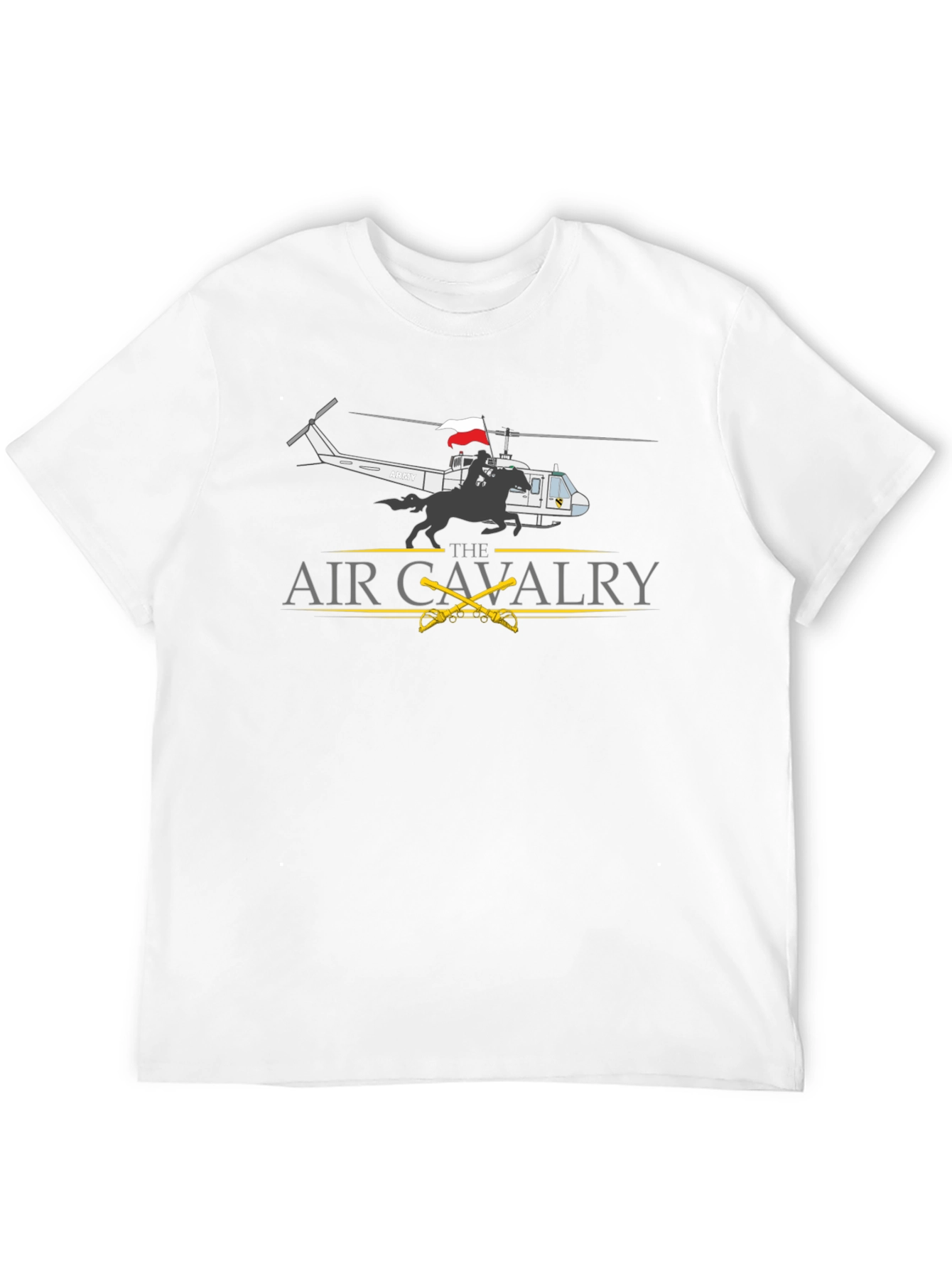 Air Cavalry T-Shirt - Helicopter Horseman Tee