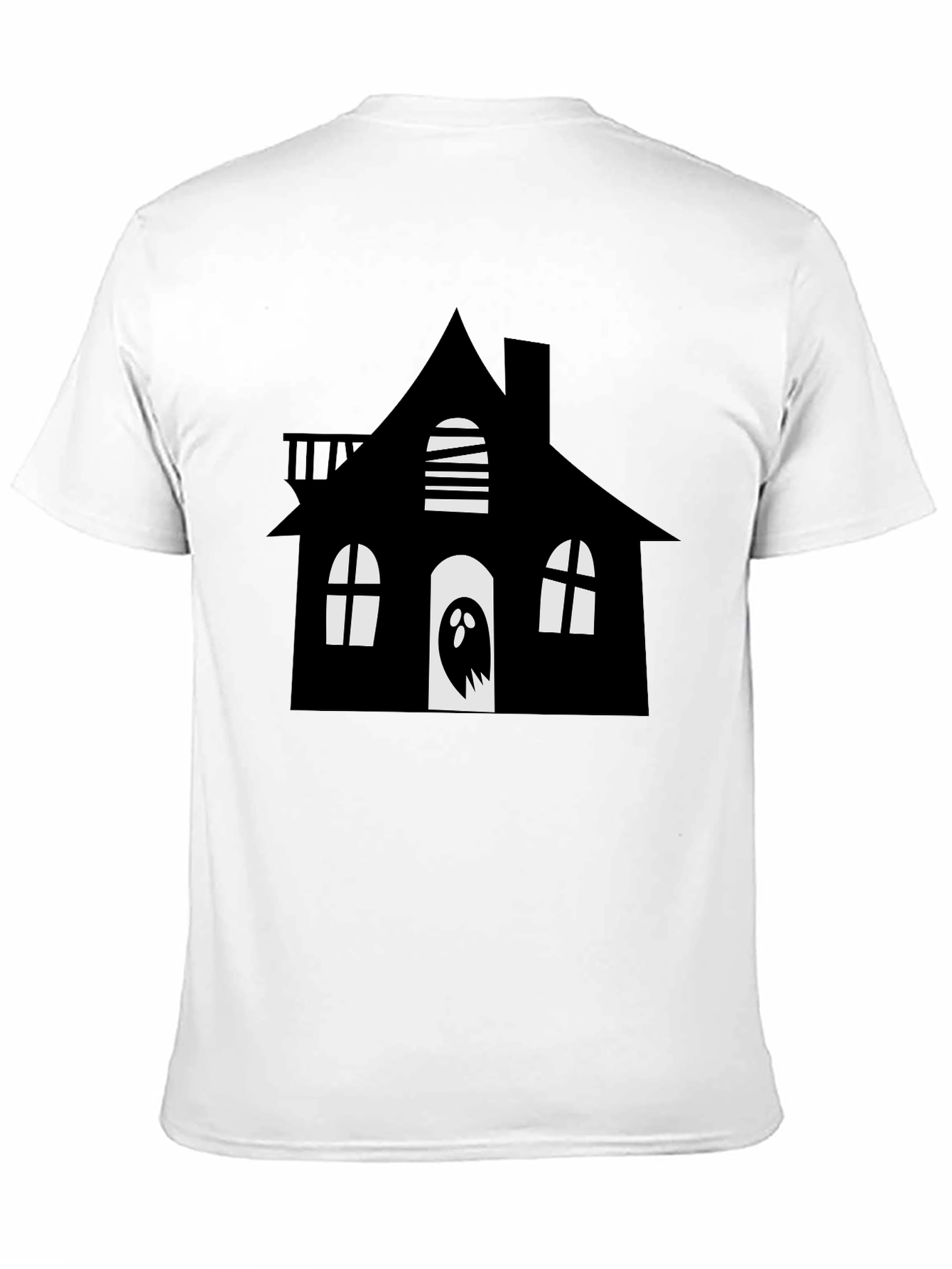 Spooky House Graphic Tee - Halloween Edition