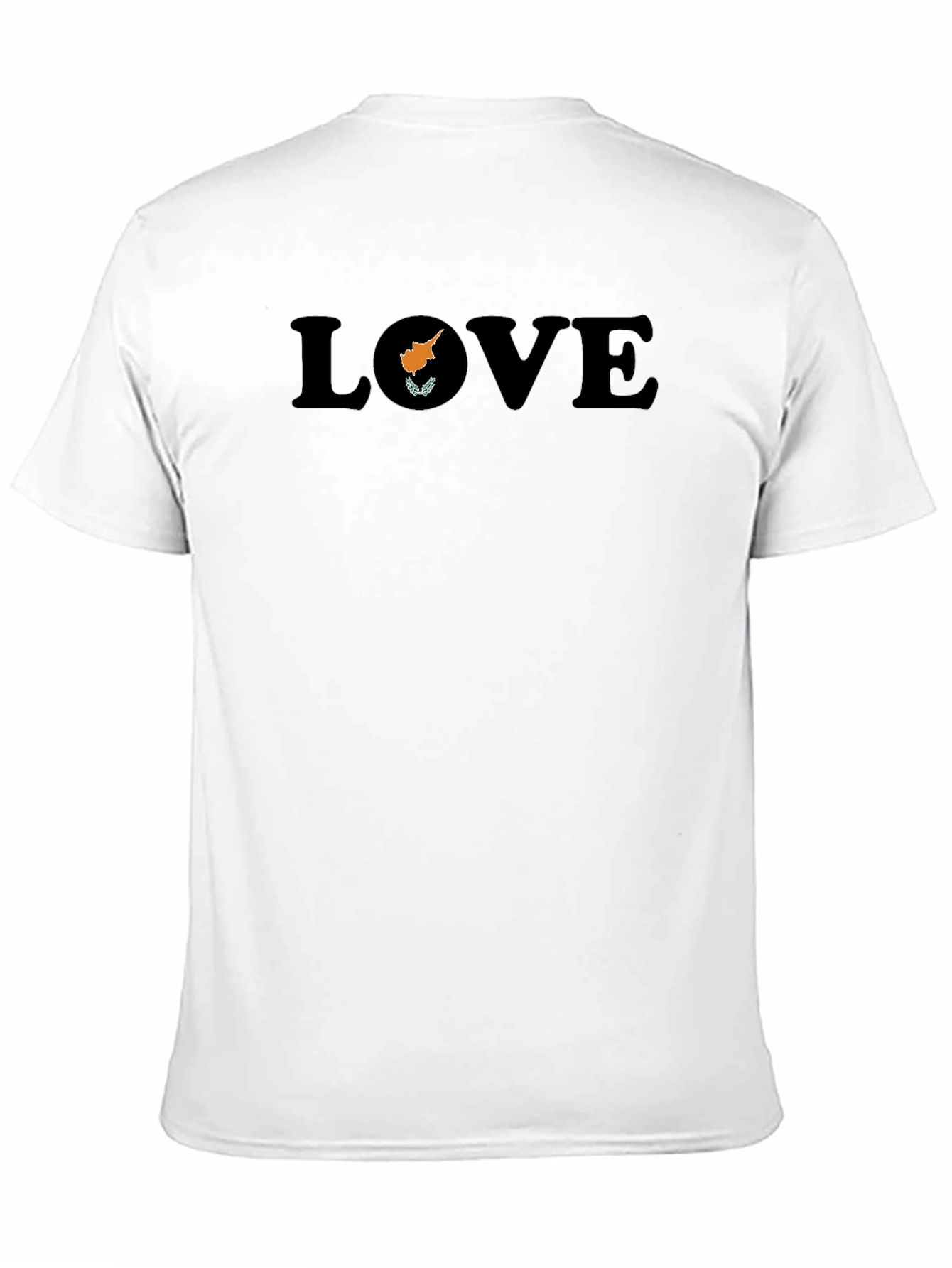 Love Cyprus T-Shirt - Black Graphic Tee