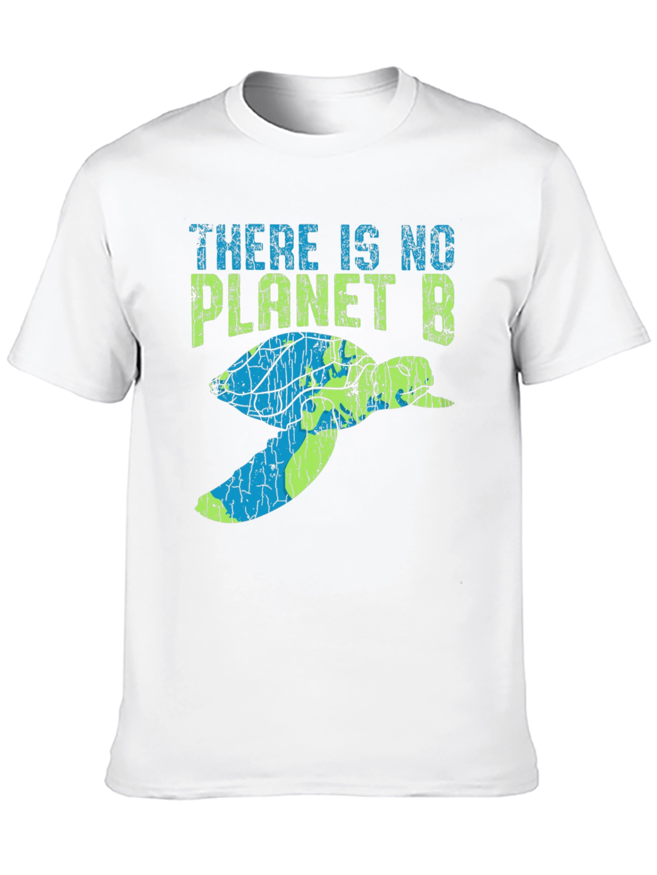 Eco-Friendly No Planet B Turtle Graphic Tee