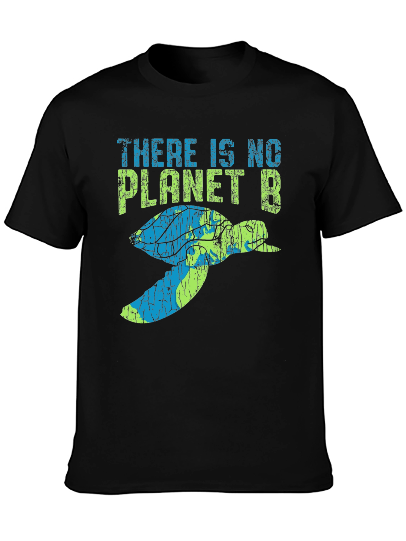 Eco-Friendly No Planet B Turtle Graphic Tee