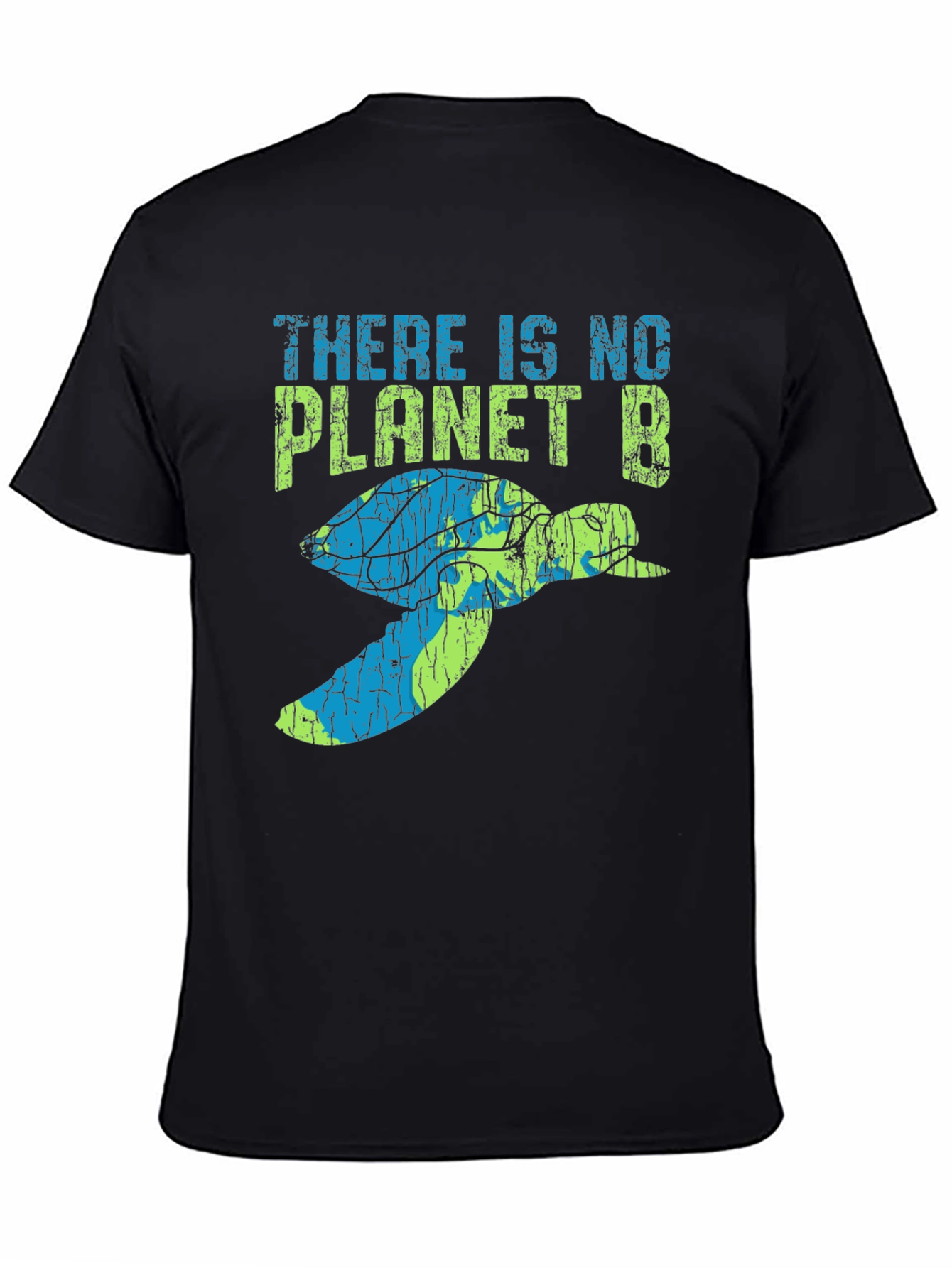 Eco-Friendly No Planet B Turtle Graphic Tee