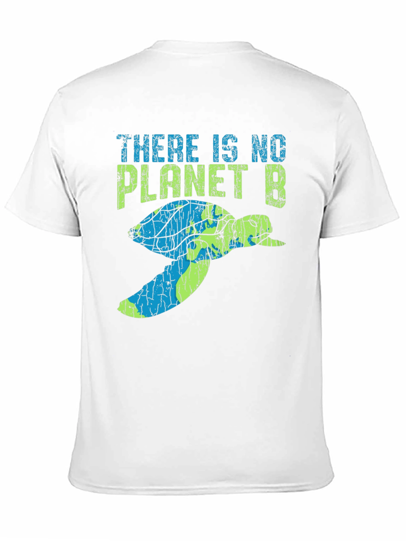 Eco-Friendly No Planet B Turtle Graphic Tee