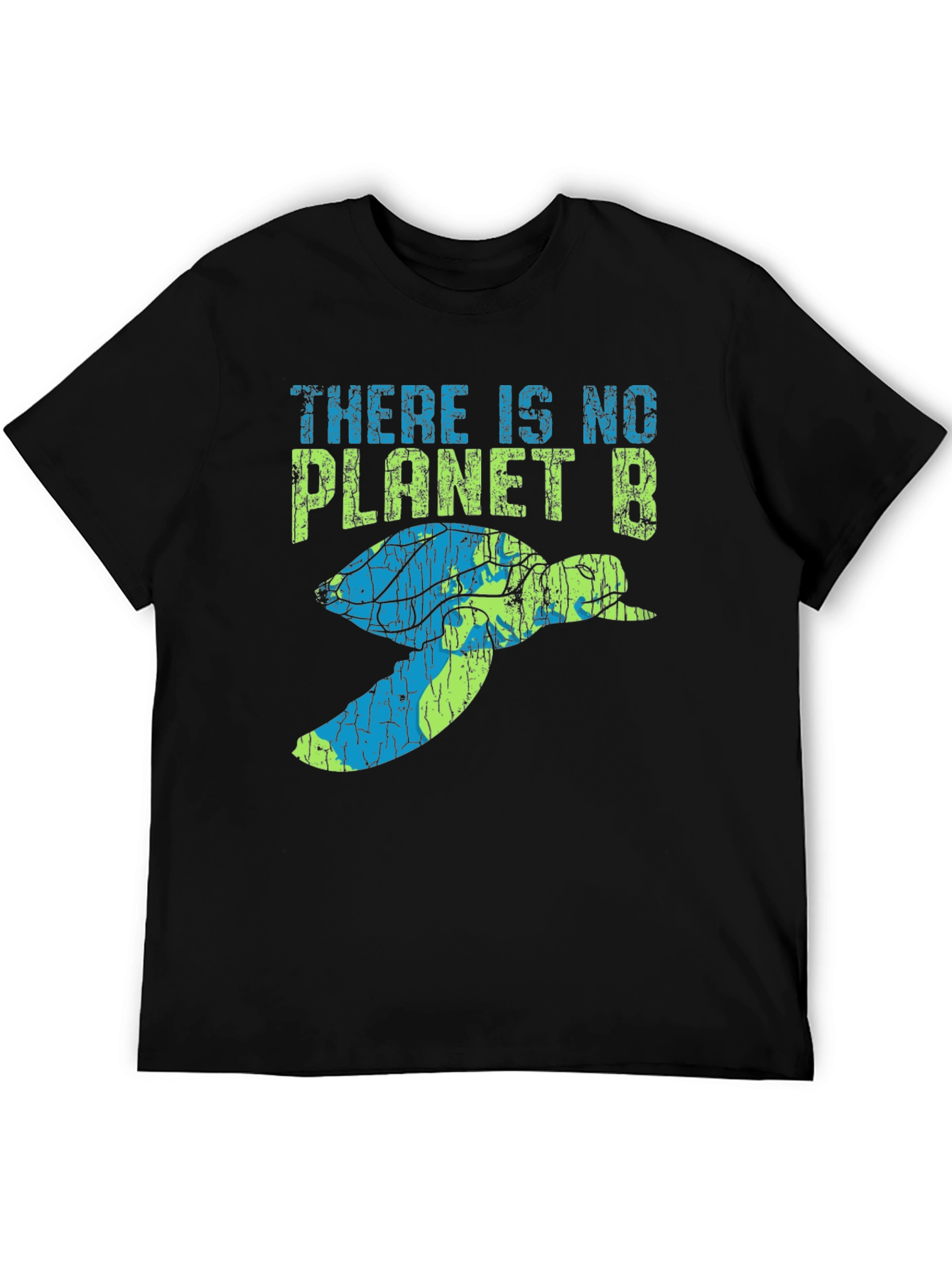 Eco-Friendly No Planet B Turtle Graphic Tee