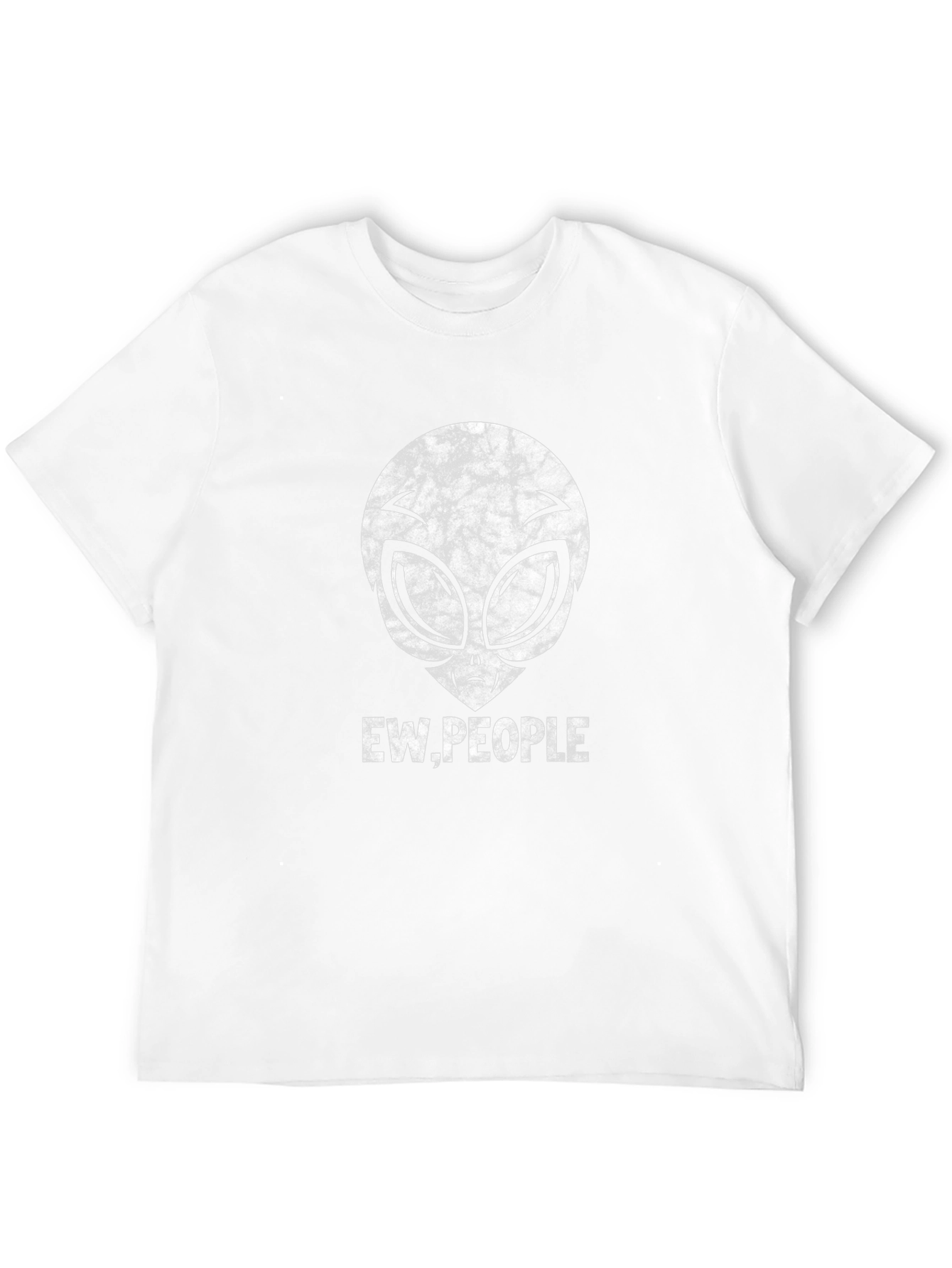 Ew People Alien Head Black T-Shirt