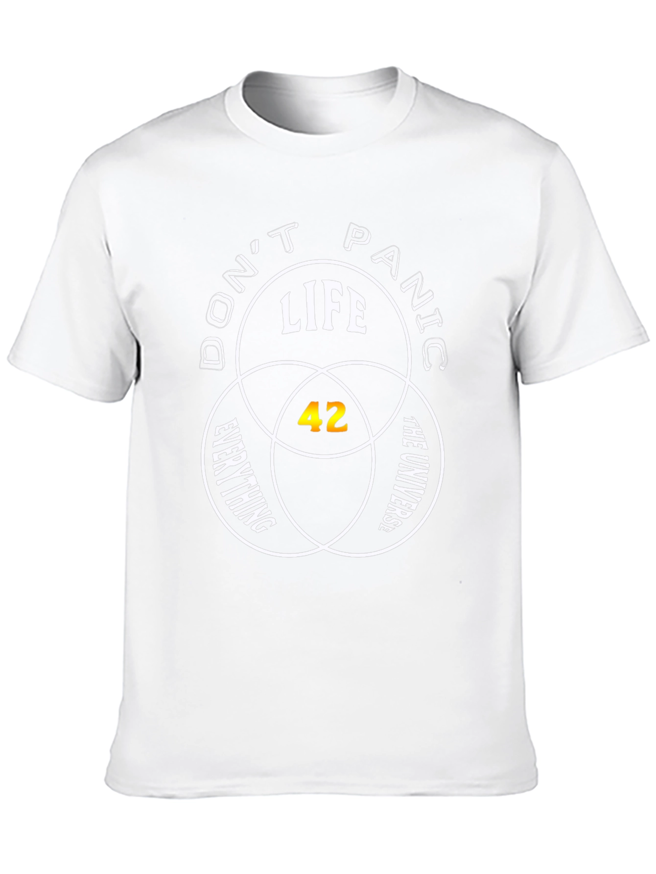 Dont Panic: Life The Universe Everything T-Shirt